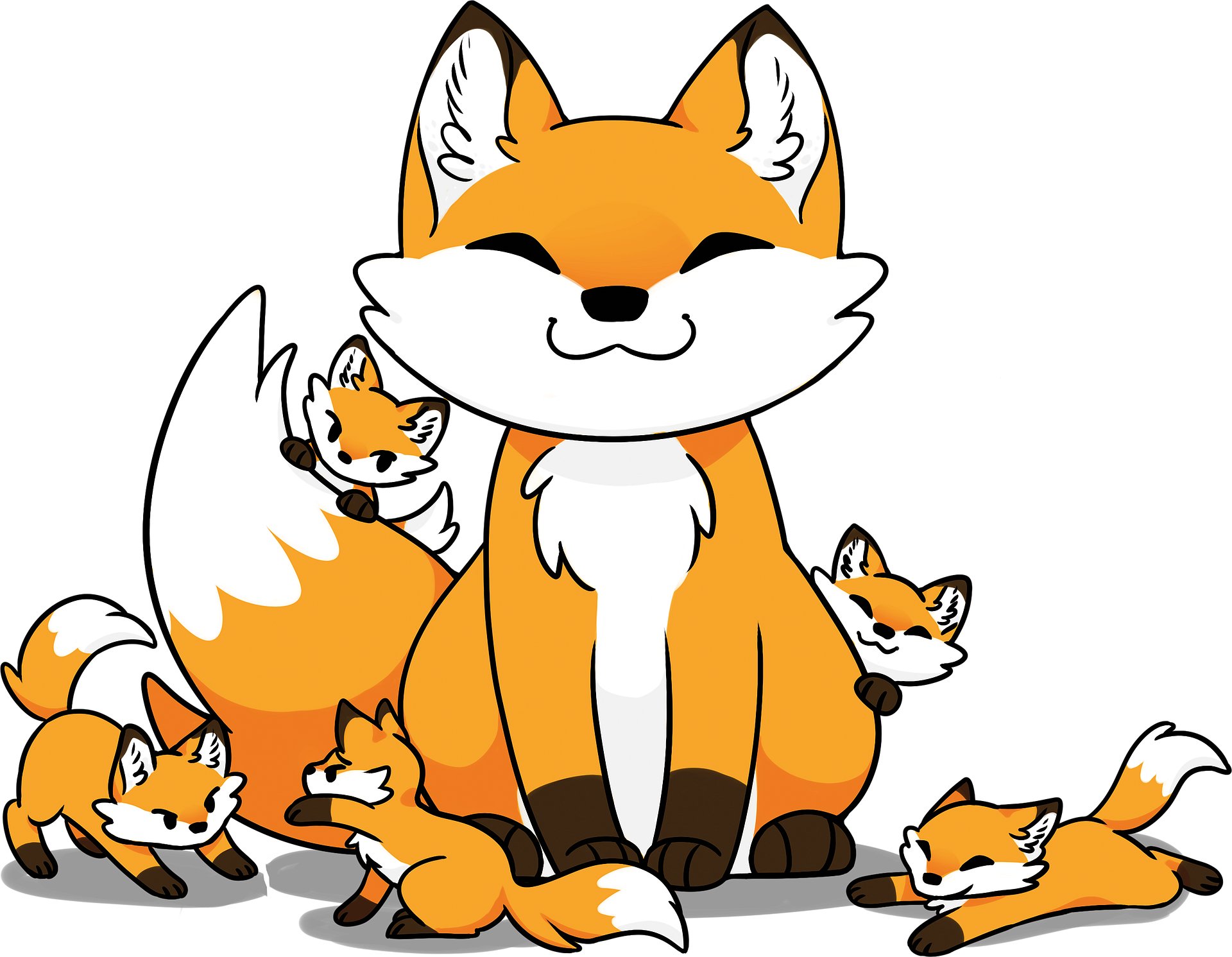 Fox Family Mug product image (3)