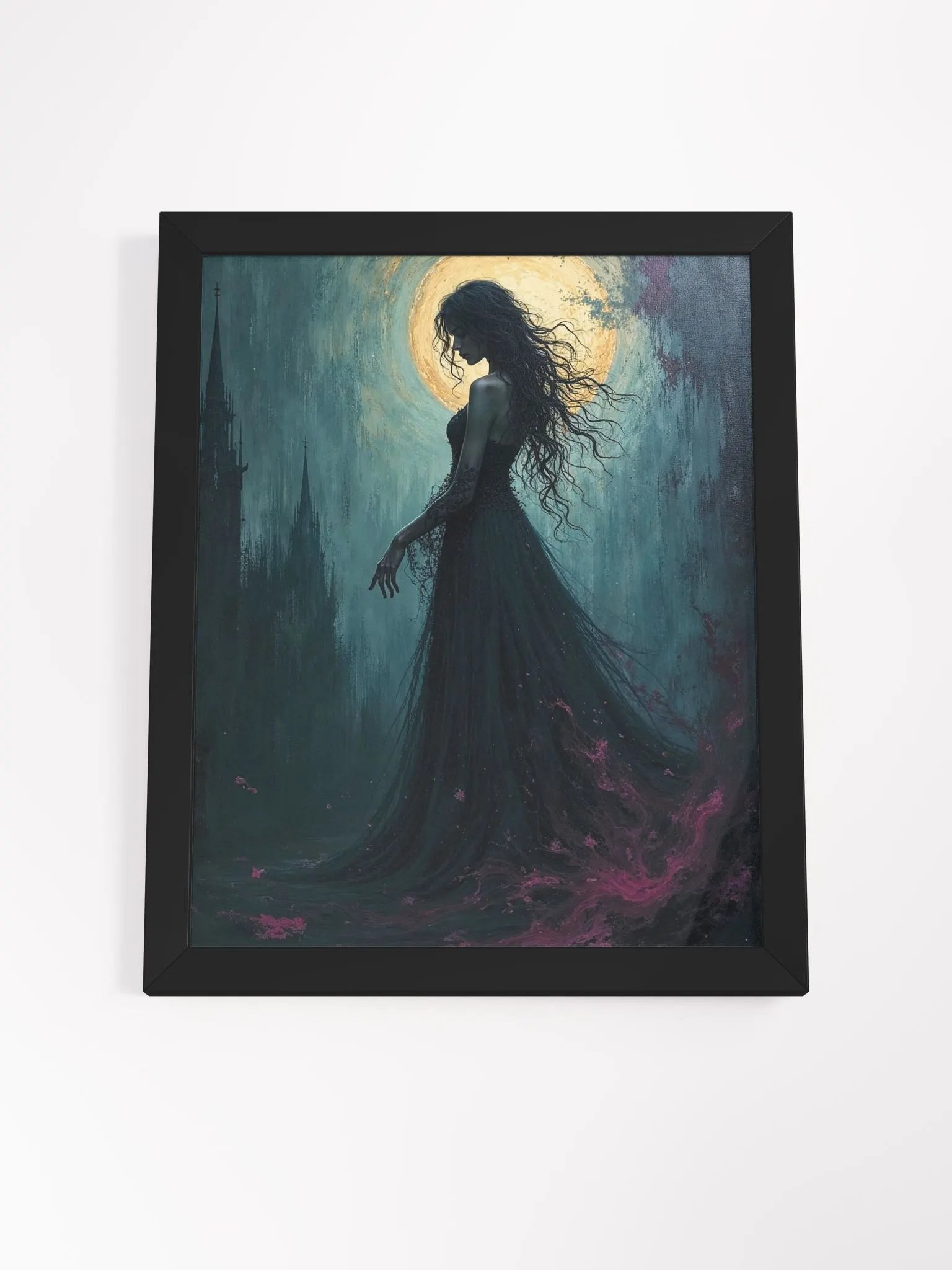 Moonlit Gothic Majesty Framed Print product image (19)
