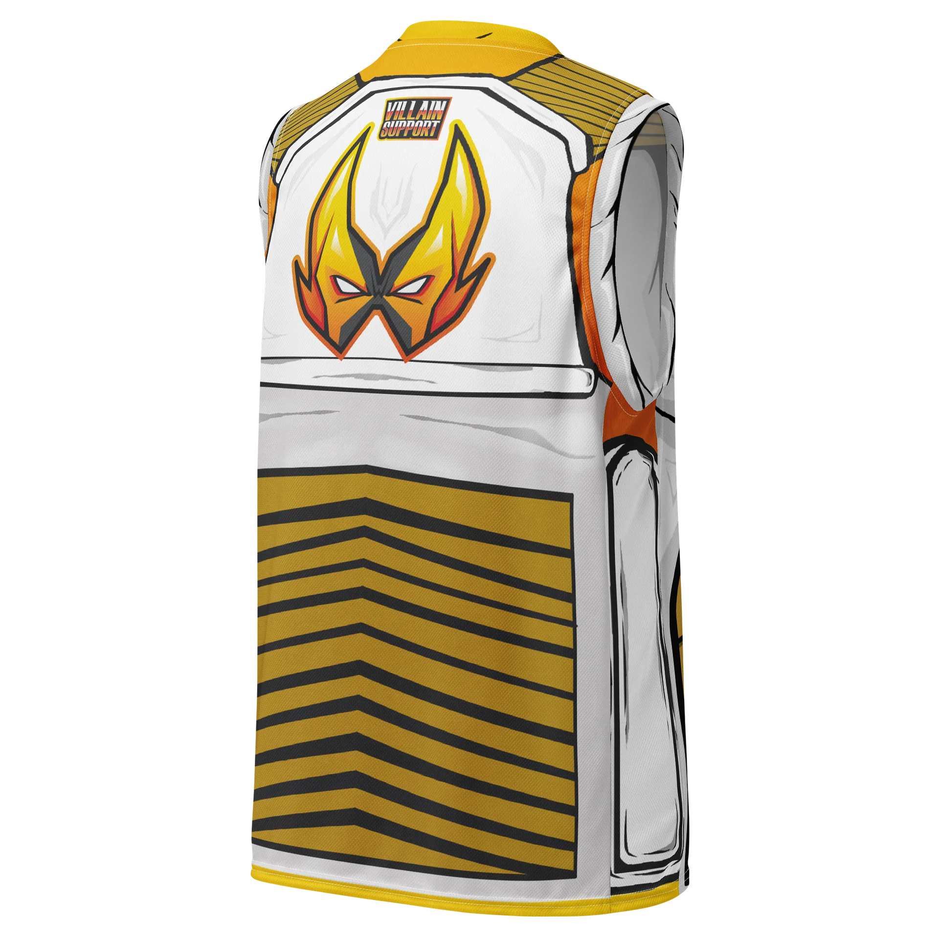 Villain Support Battle Armor Tank Top - White product image (3)