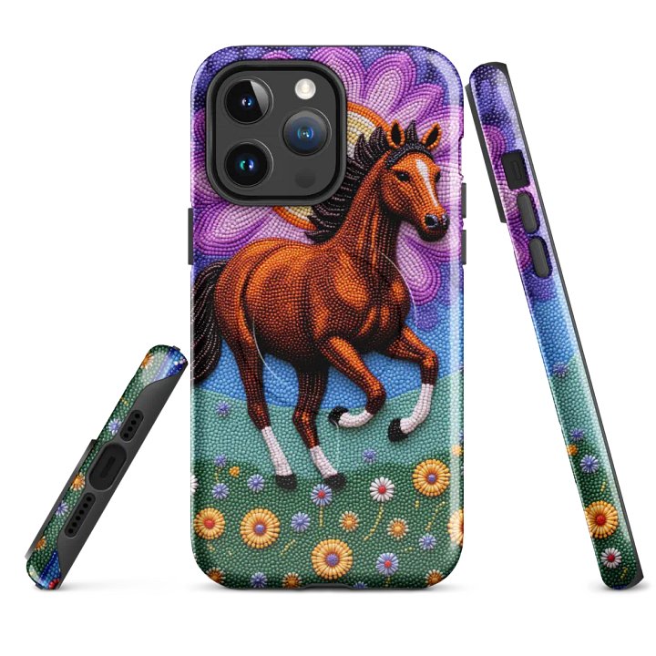 Floral Stallion MagSafe® Tough Case product image (1)