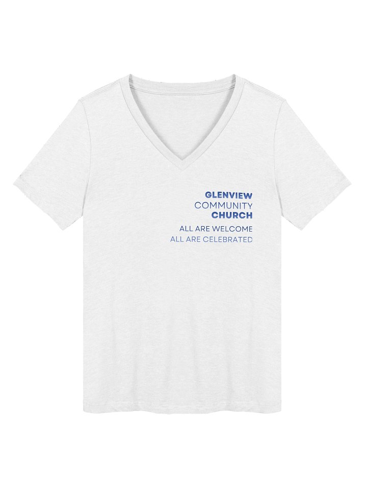 Glenview Community Church- Pride T-Shirt 2026 (#2) V-Neck product image (1)