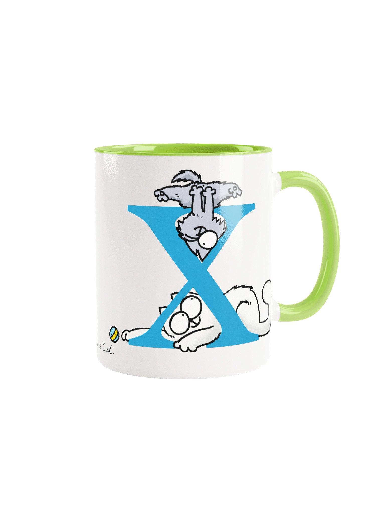 Cat Monogram Mug - X product image (2)