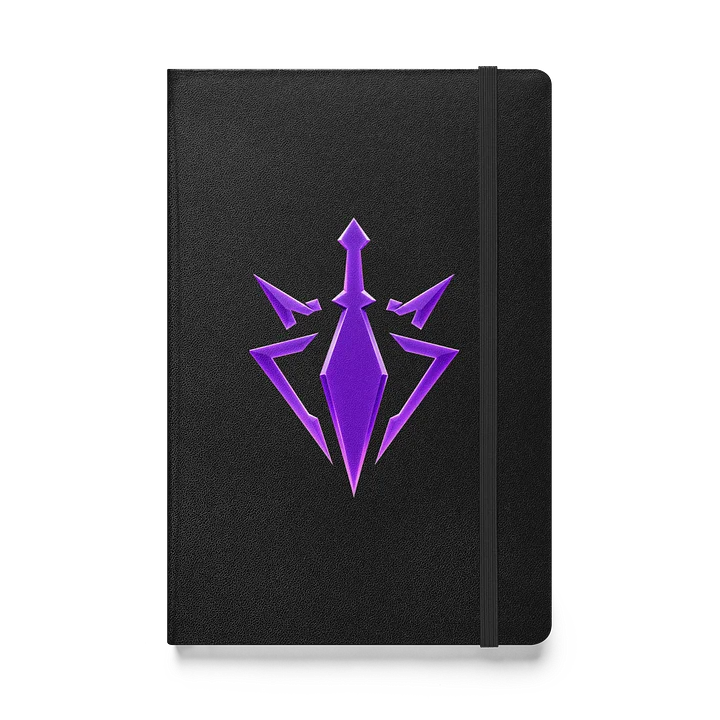 Purple Crystal Emblem Hardcover Journal product image (1)