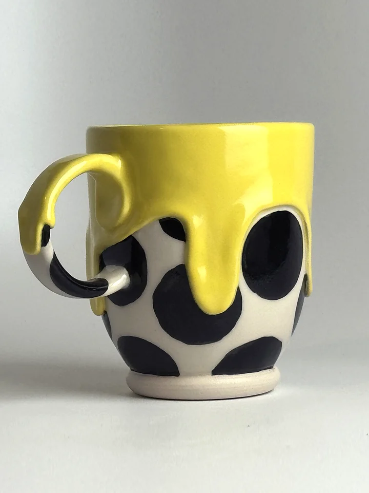 Yellow Drip Mug product image (1)