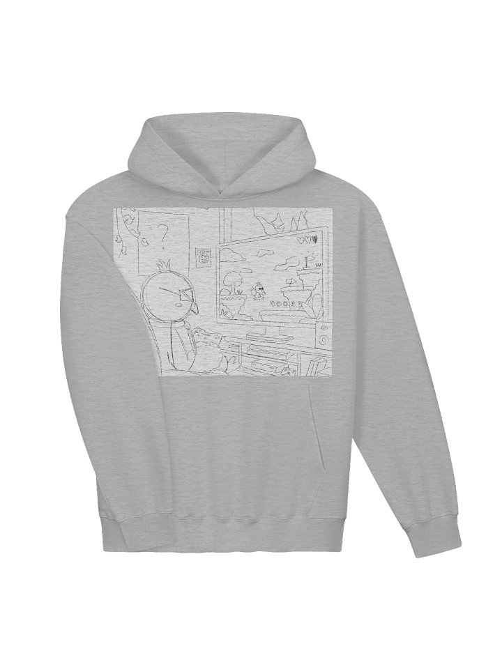 Sketched Parrot Premuim Quality Hoodie product image (2)
