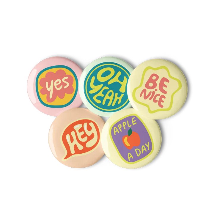 Relatable Moods Pin Button Set product image (2)