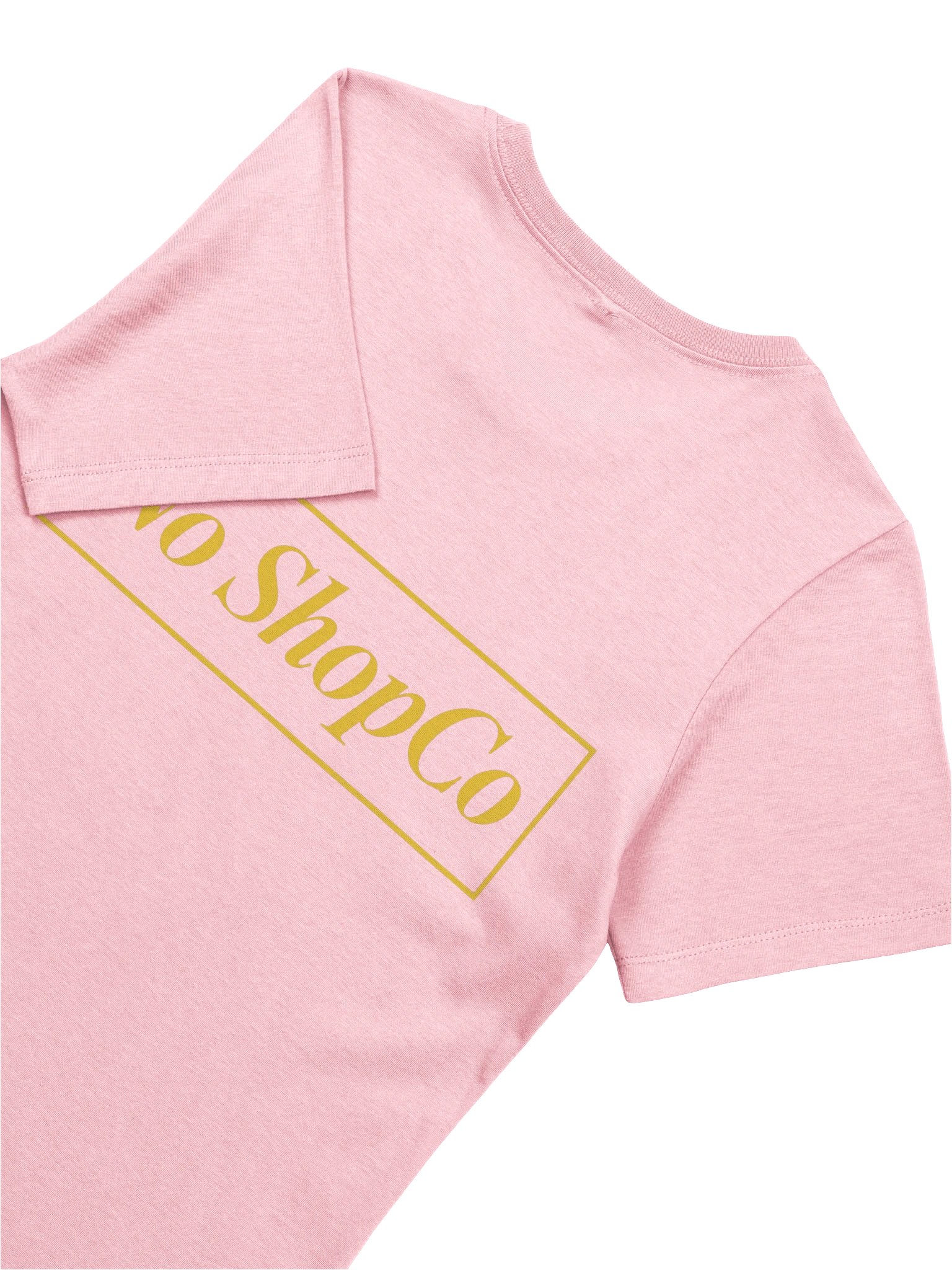 No Middle Finger Point ShopCo Yellow Women’s Pink Tee product image (6)