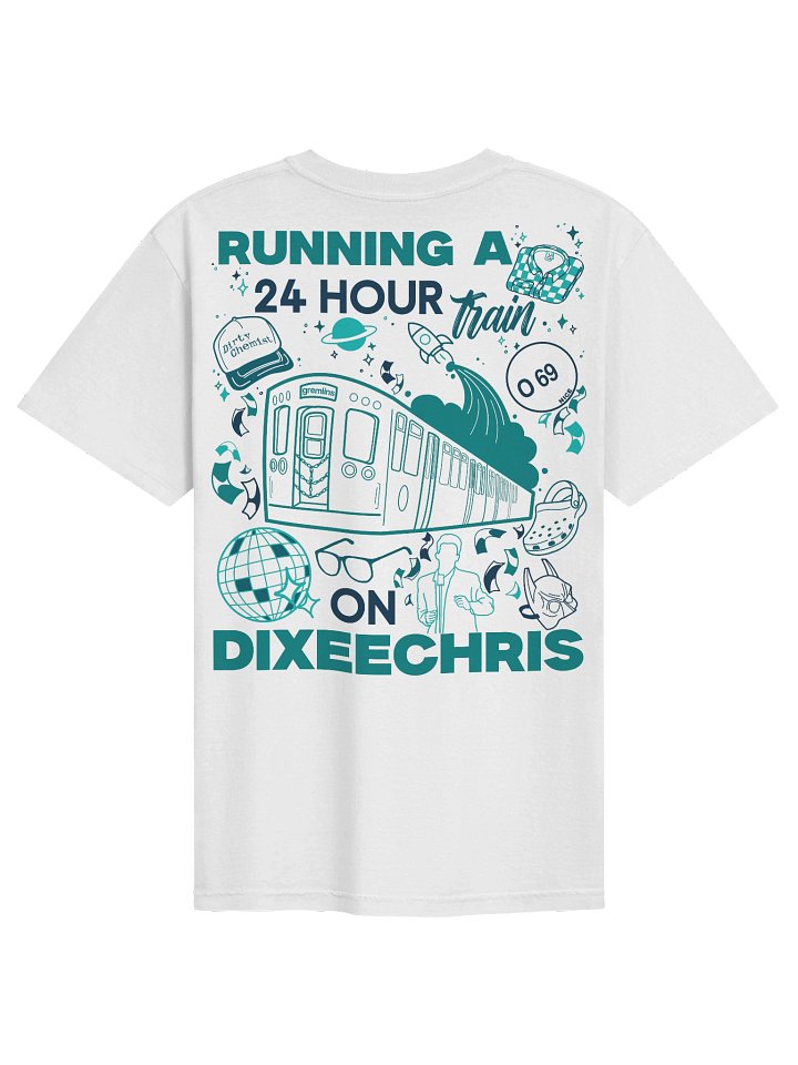 24hr Train Tee - Hazle Exclusive Edition product image (1)