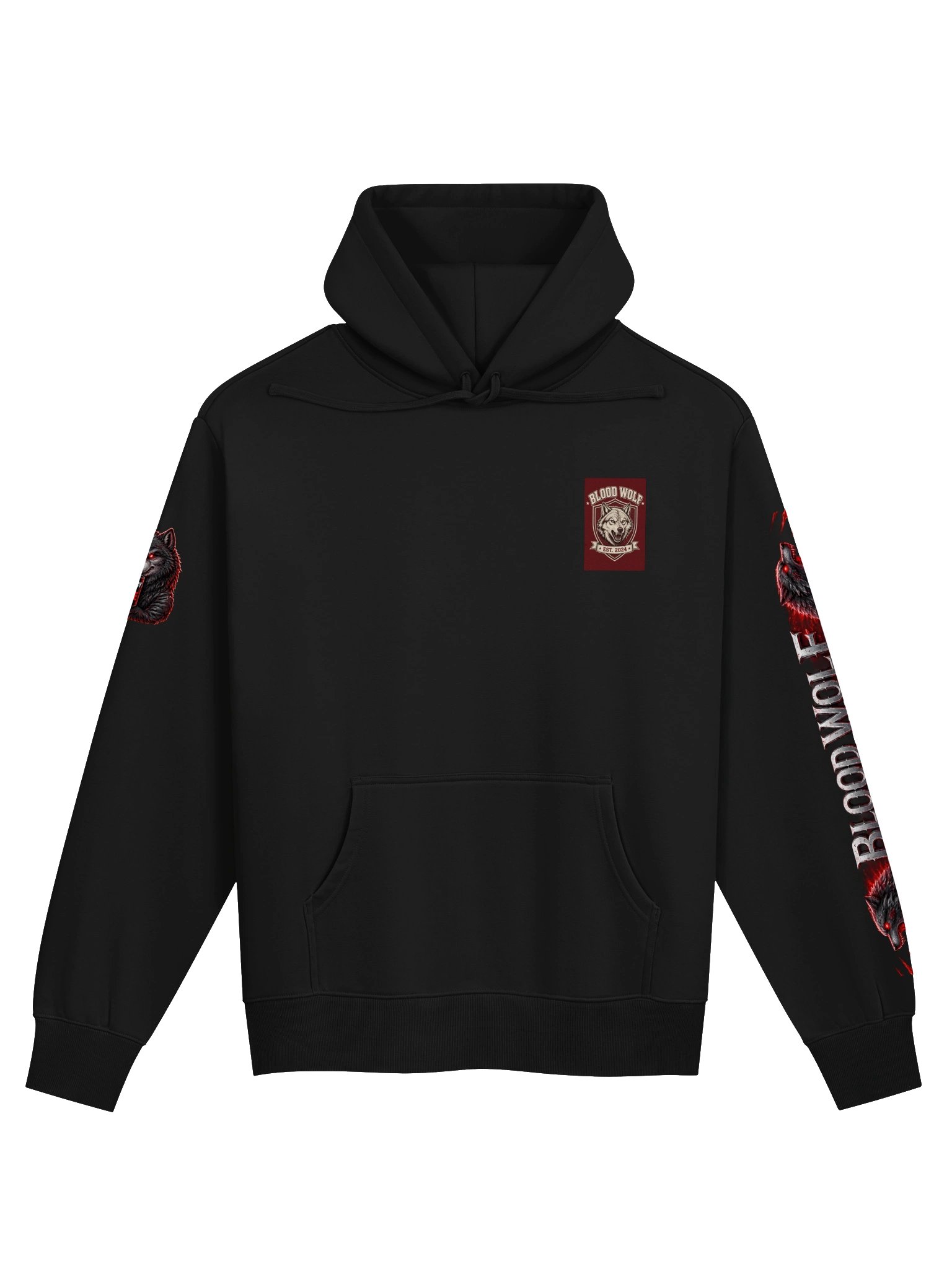 Blood Wolf Emblem Heavy Hoodie product image (4)