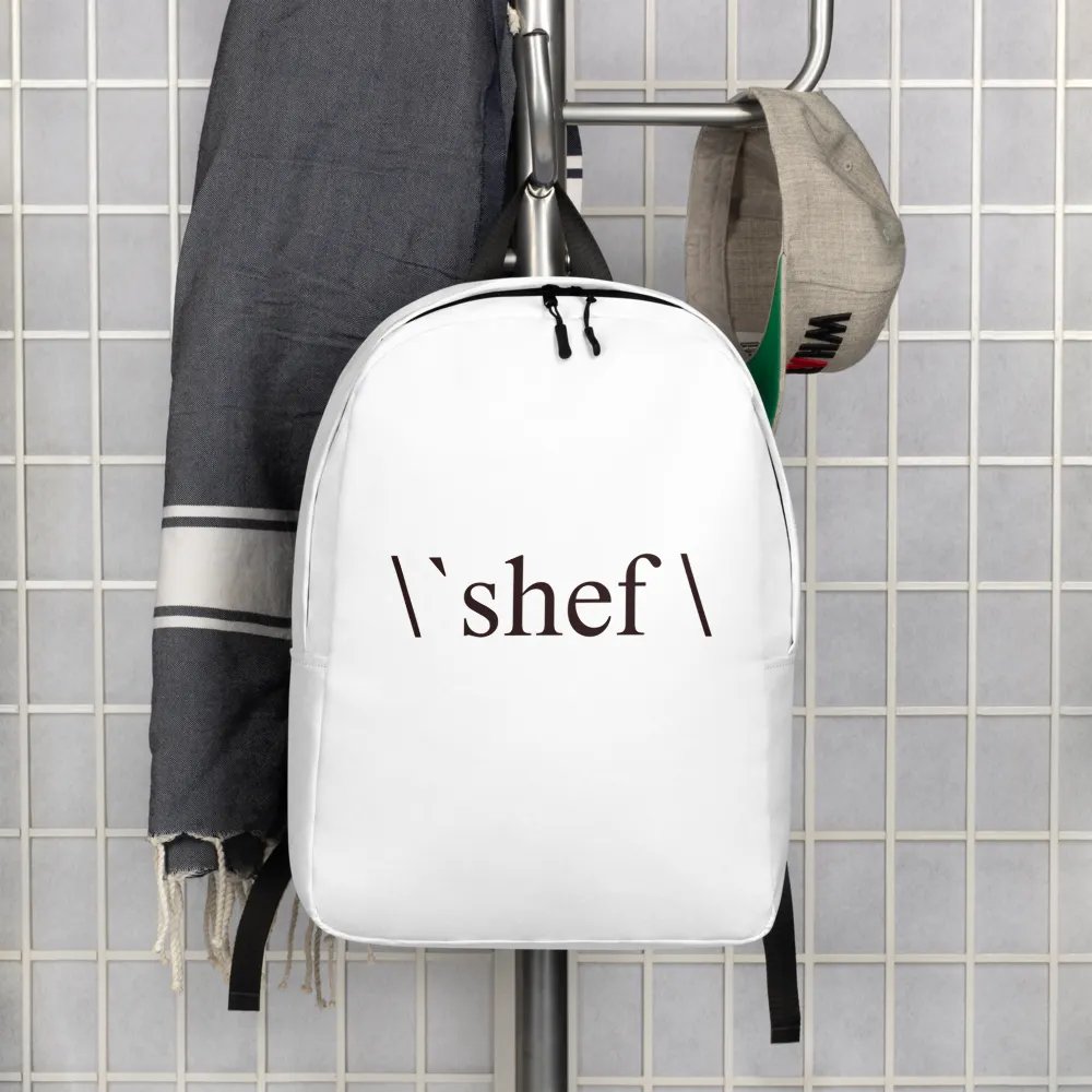 SHEF Logo BackPack product image (4)