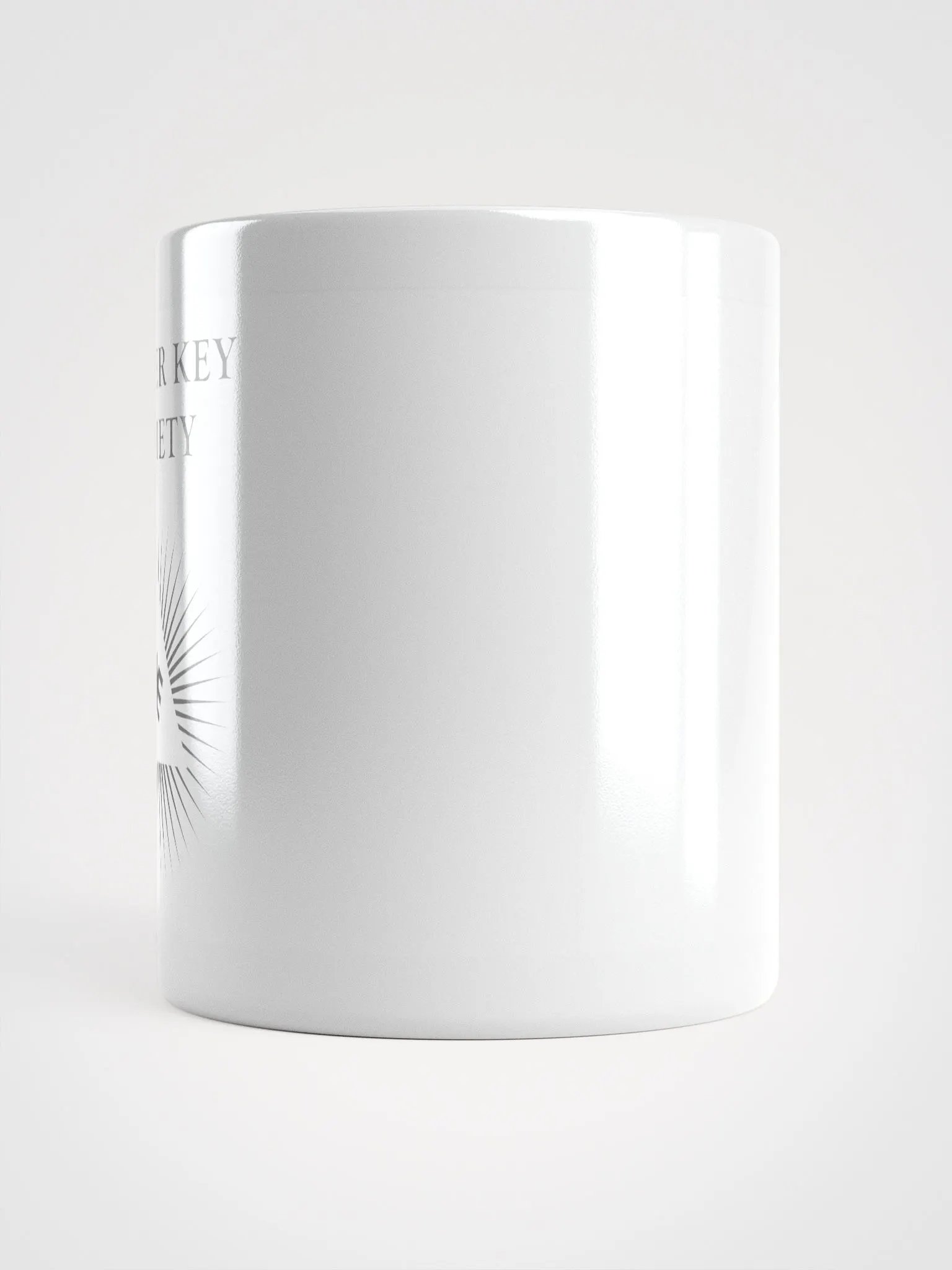 Master Key Mug in White product image (5)