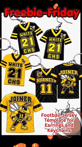 It’s FREEBIE FRIDAY! 🏈

This week’s freebie is a Football Shirt Jersey Template you can customize for your own football desig...