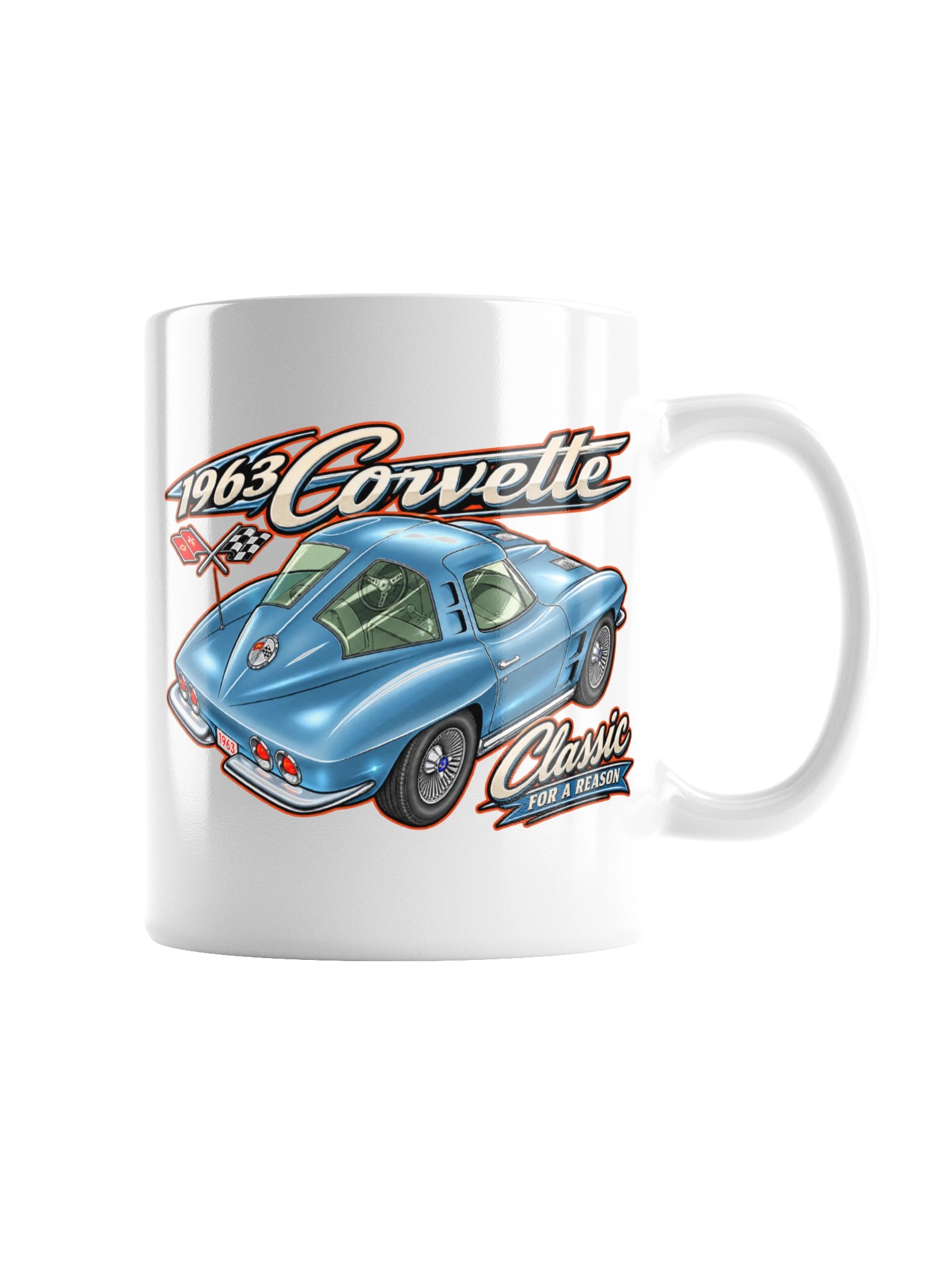 1963 Corvette – Classic in Blue Mug product image (9)