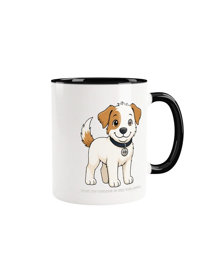 Sonance Dog Ceramic Mug with Colour Inside (Stand) product image (1)