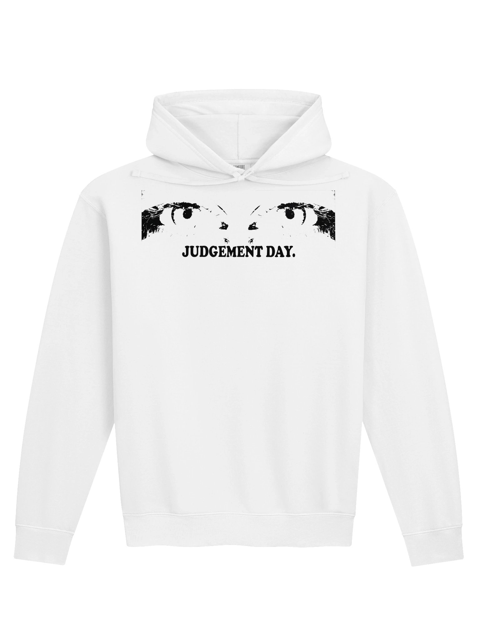 INFAMOUS Judgement Day Hoodie Wht product image (1)