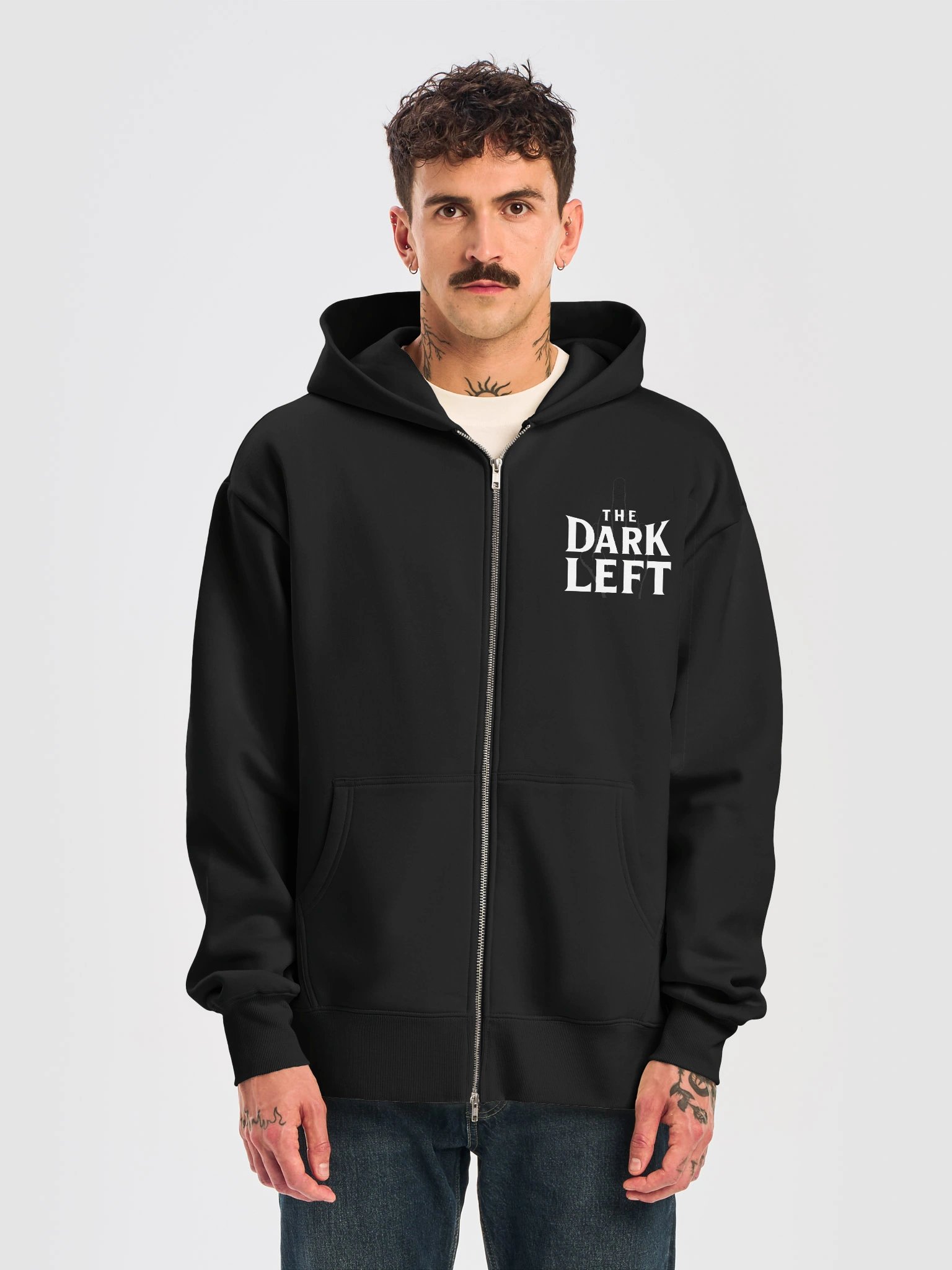 New Pushback Heavyweight Zip Up Blank Back product image (5)
