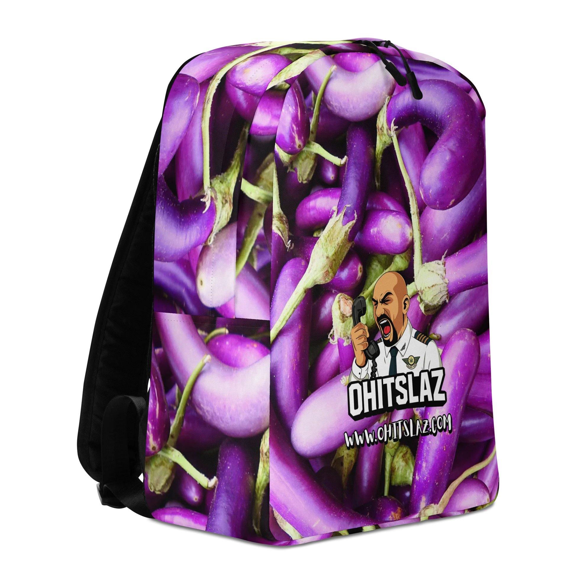 Ohitslaz Eggplant Backpack product image (3)