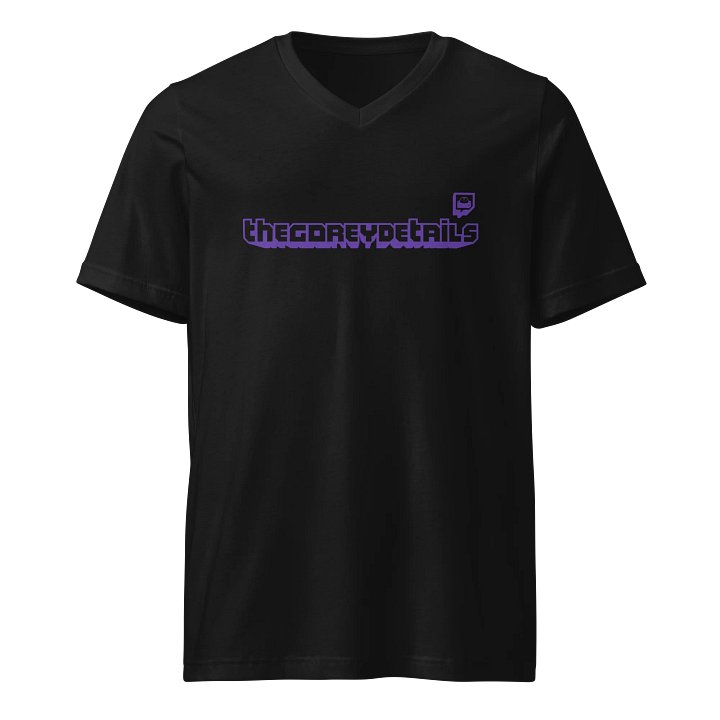 TTV Purple - Bella+Canvas Short Sleeve V-Neck Jersey T-Shirt product image (1)