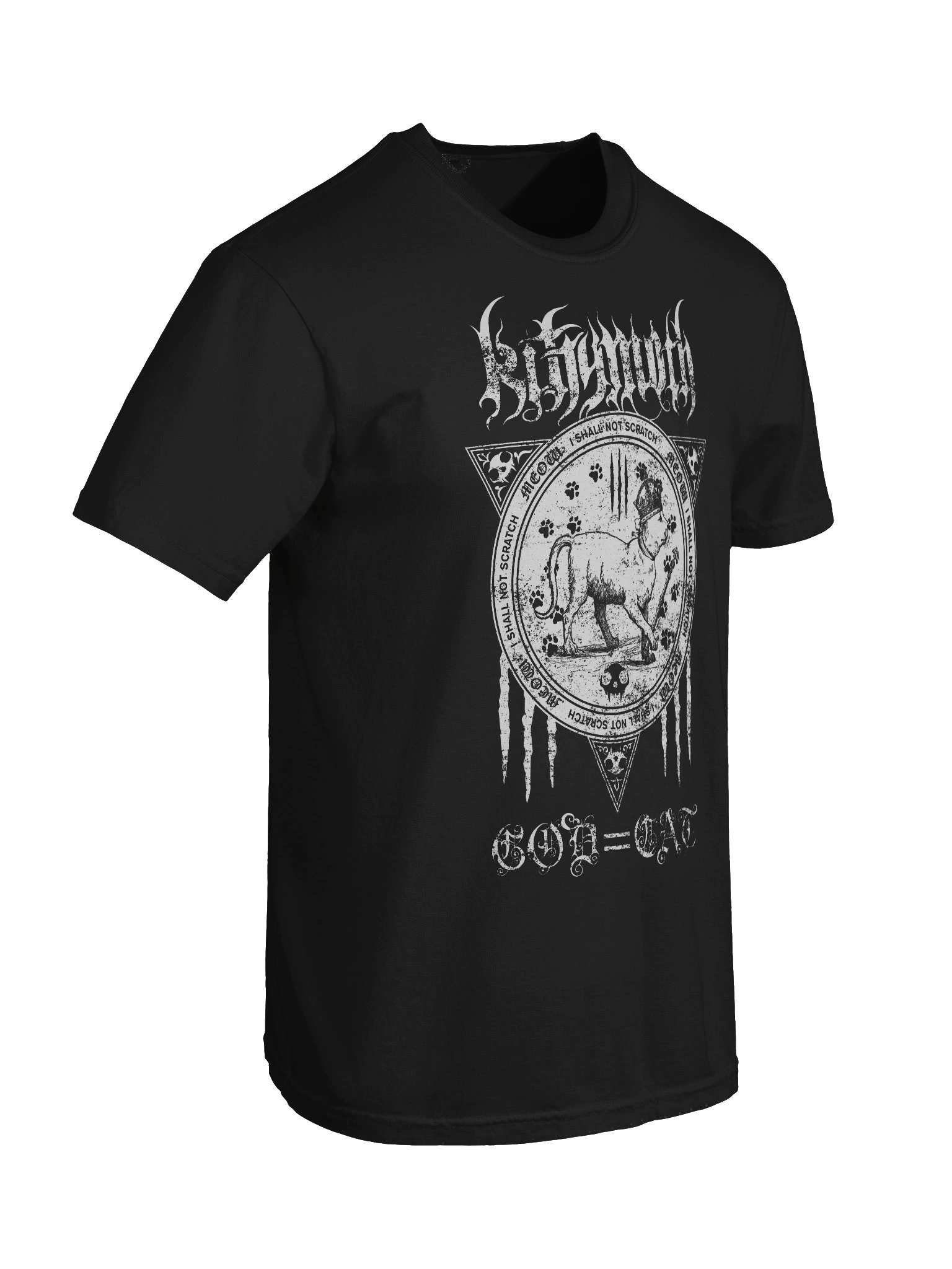 Kittymoth - GOD=CAT - Tee product image (5)