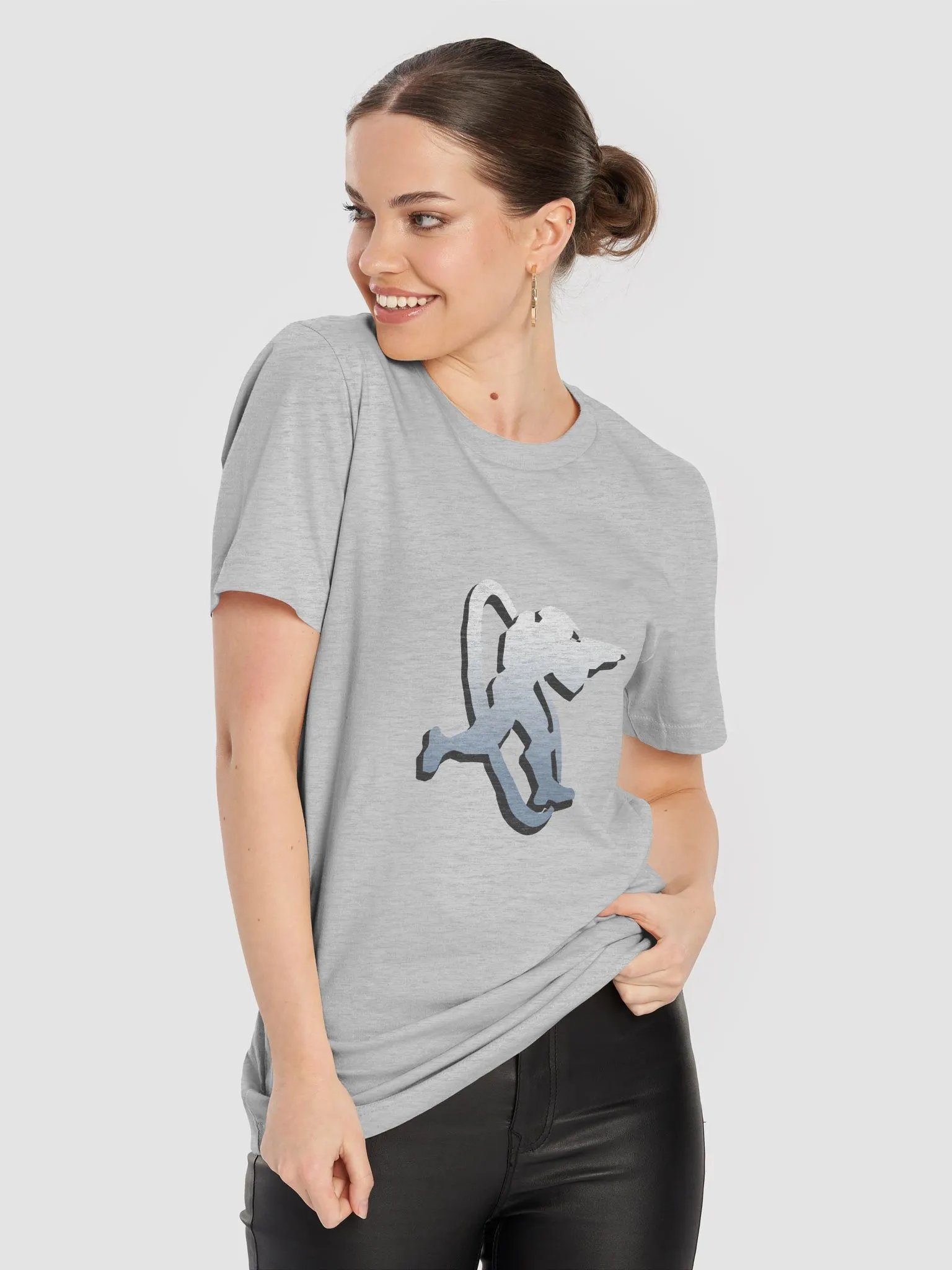 HaloRuns T-Shirt (Colored Logo) product image (86)