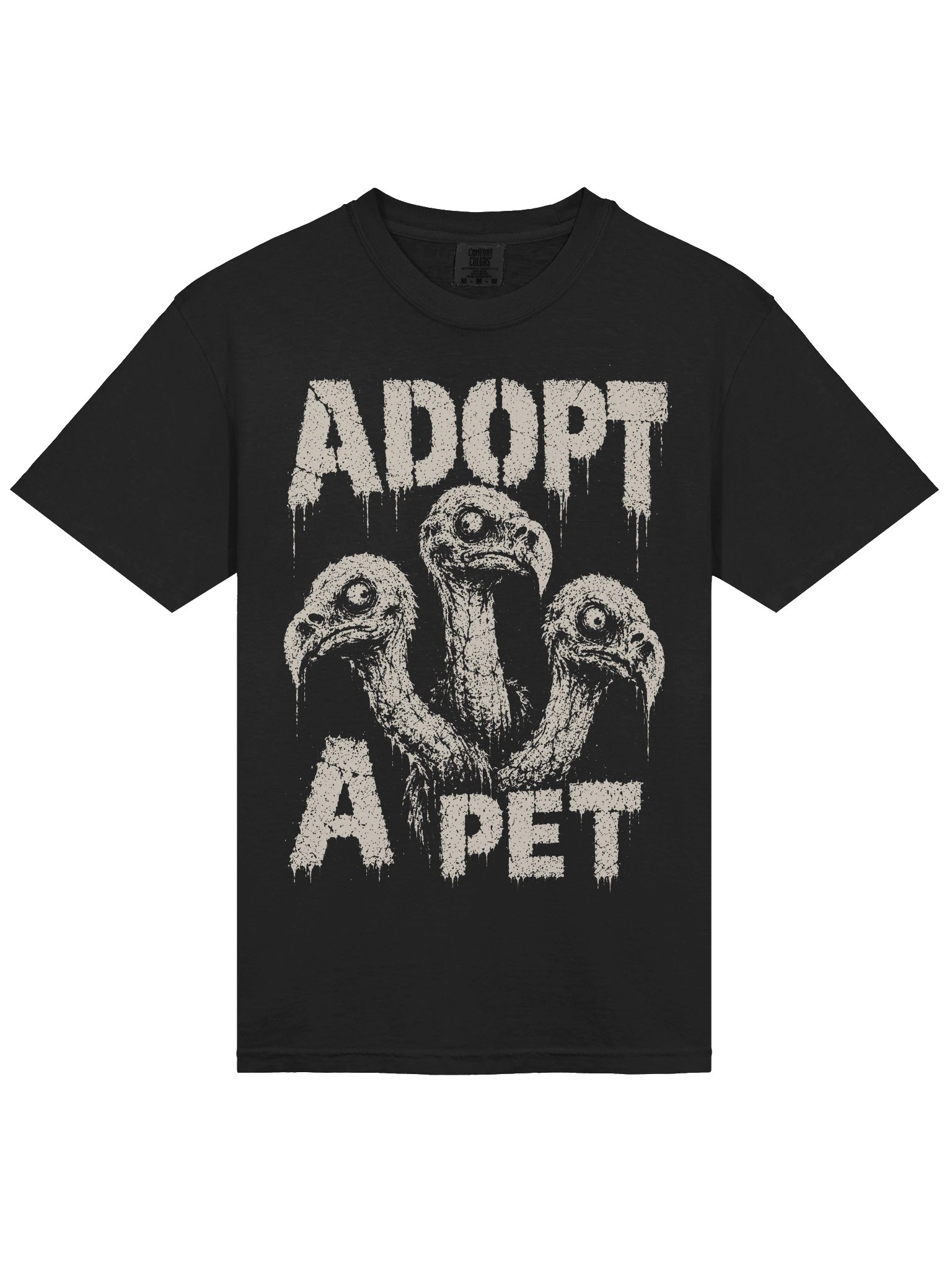Adopt a Pet Heavyweight Vintage Graphic Tee product image (11)