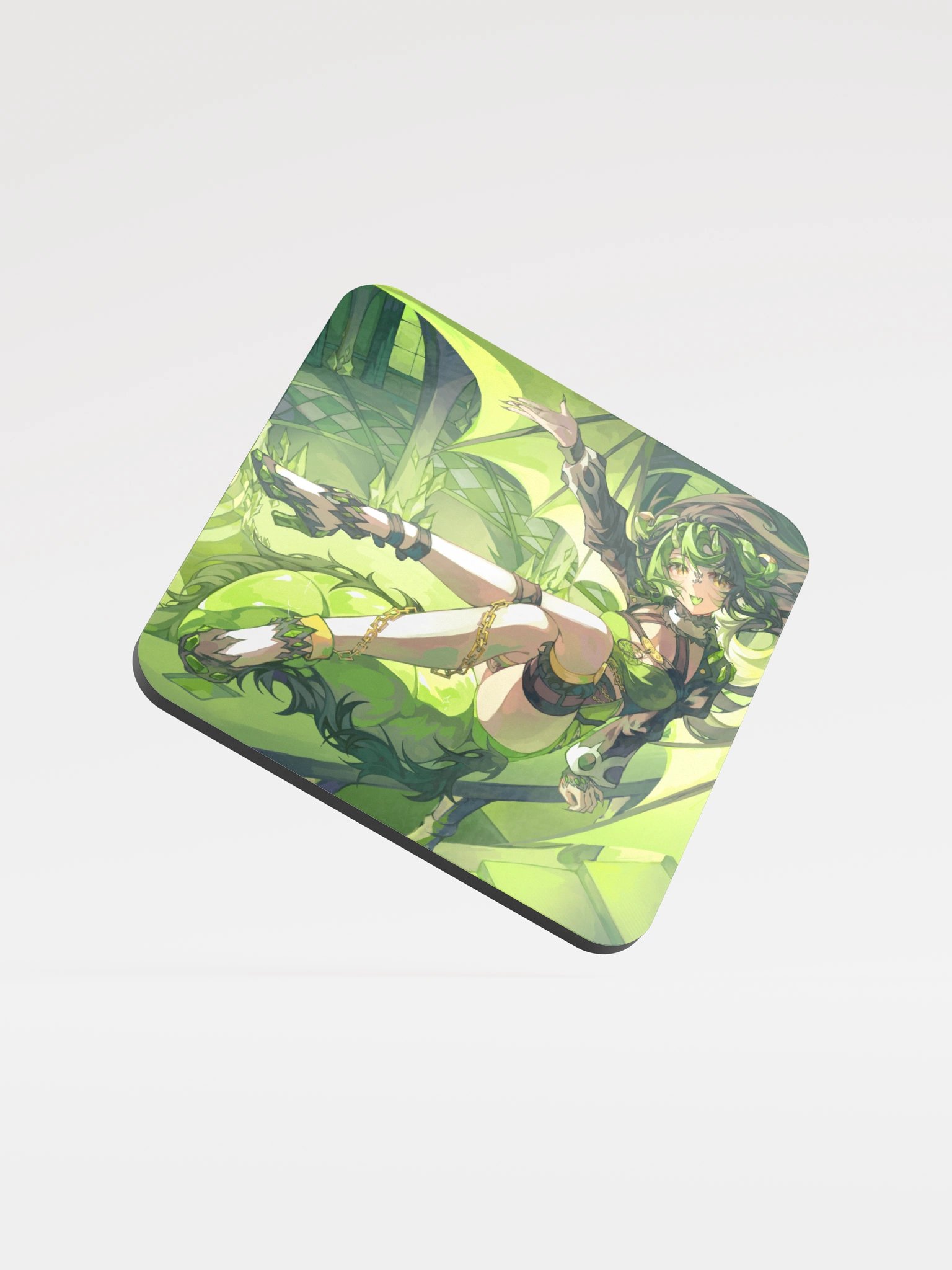 Glossed Cork Coaster product image (1)