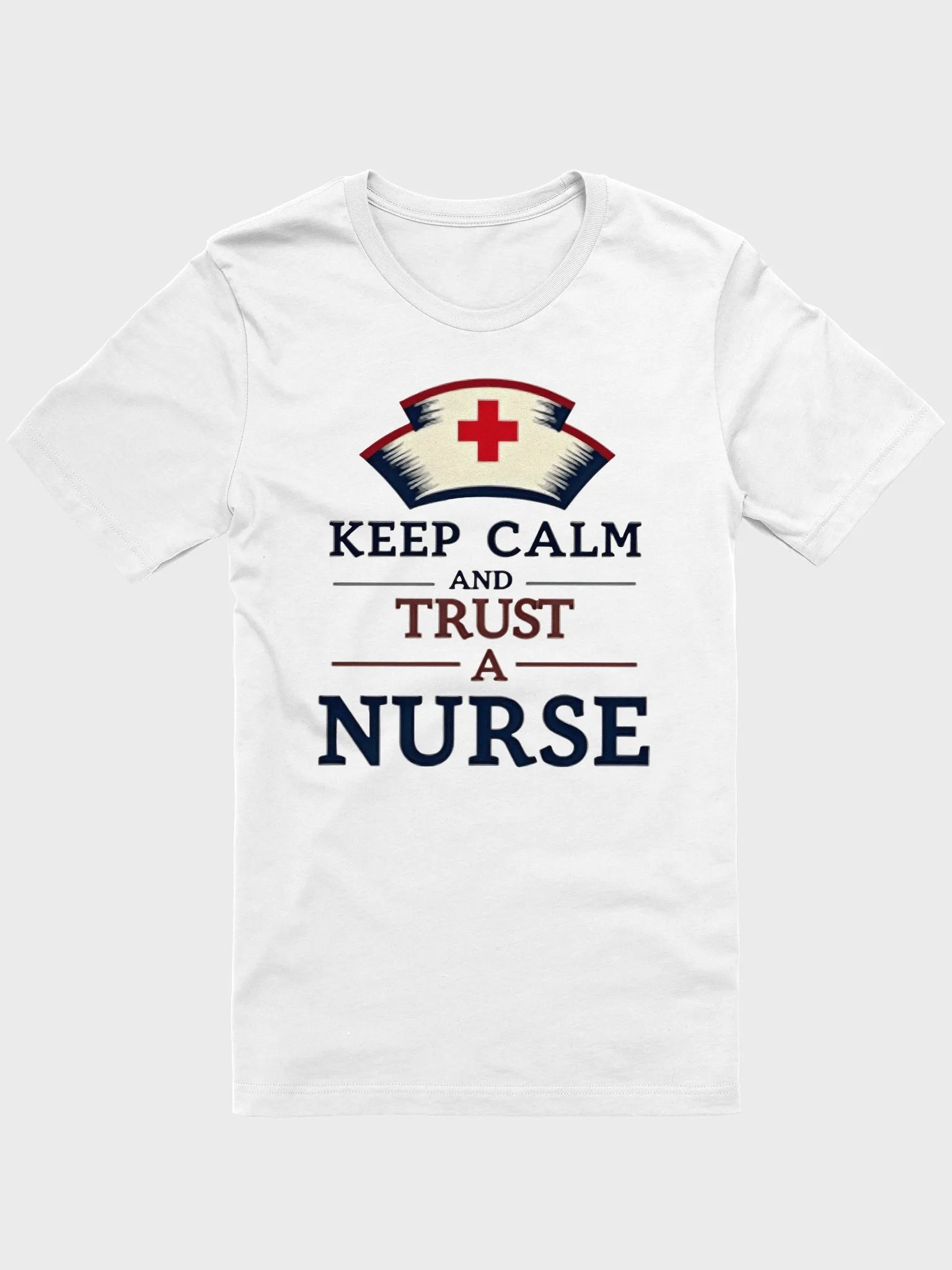 Trust a Nurse Nurse's Cap T-Shirt product image (10)