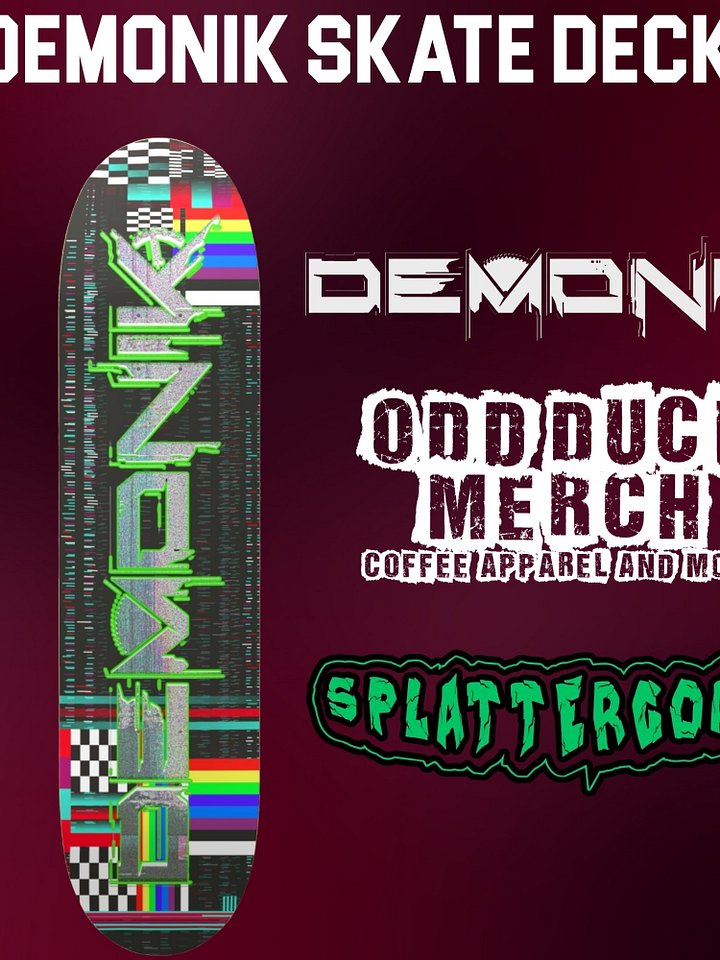 Demonik Skate Deck product image (1)
