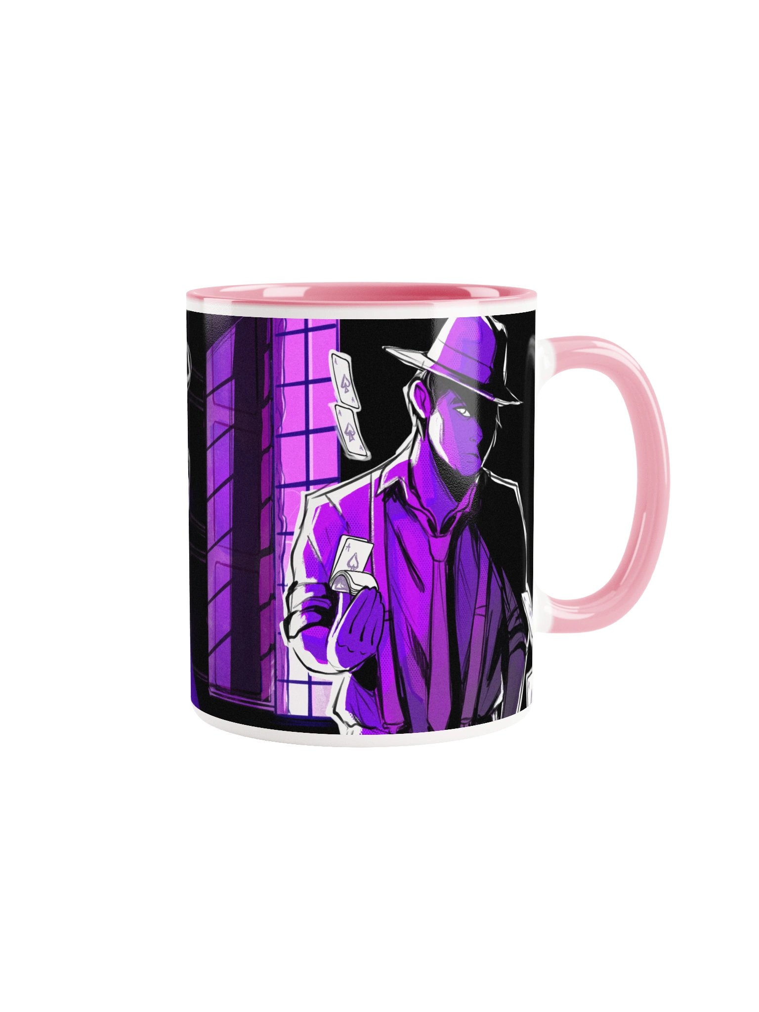 Asexual Noir Mystery Subtle Pride Mug product image (4)