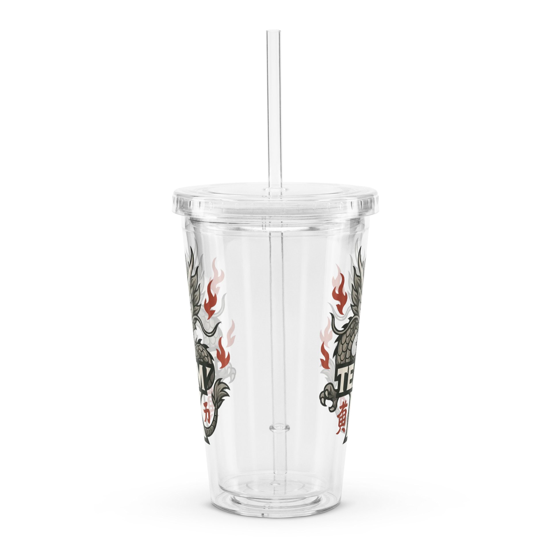 Team K China Clear Plastic Tumbler product image (3)