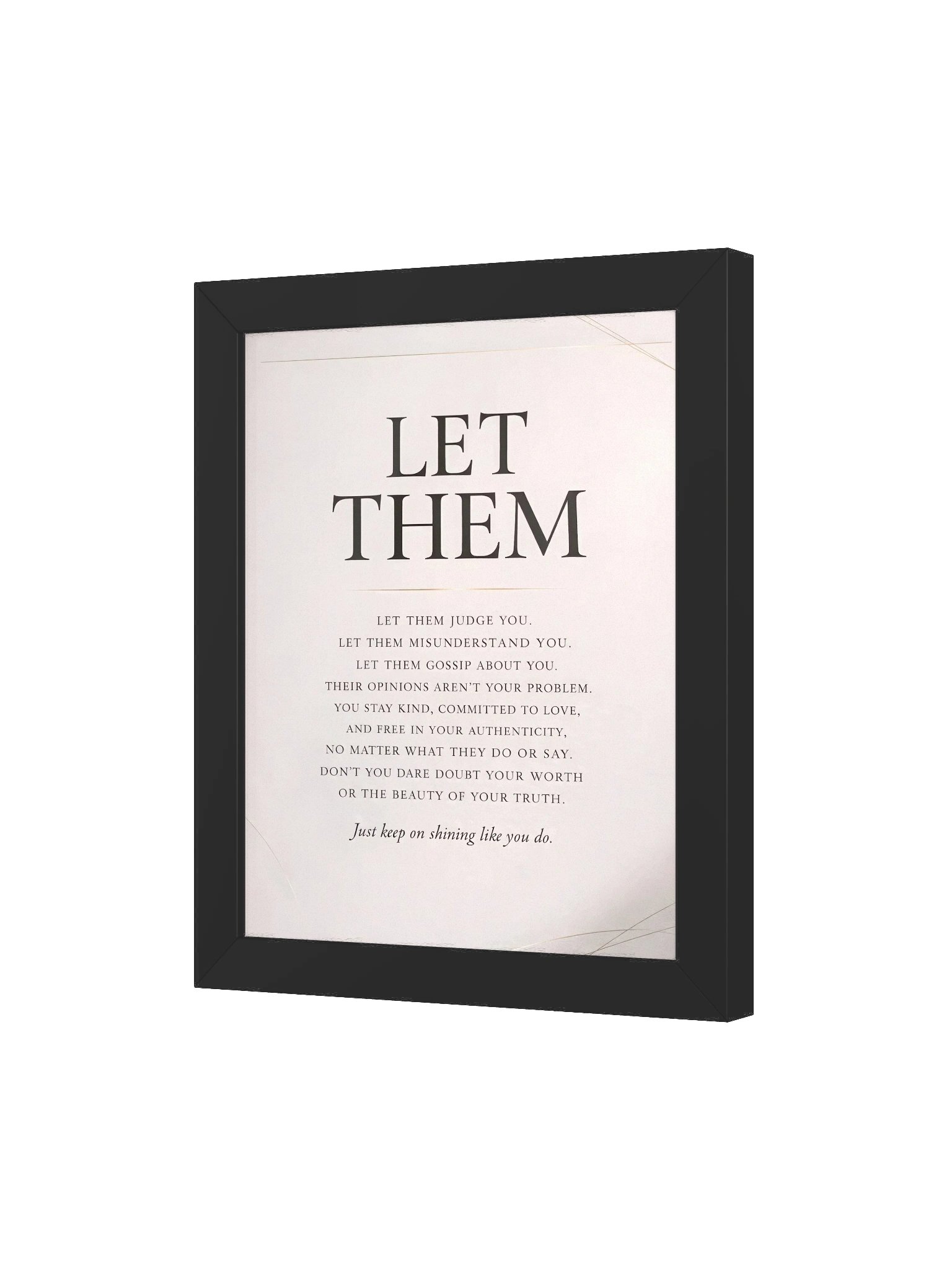 LET THEM — A Powerful Reminder to Stay True to Yourself product image (46)