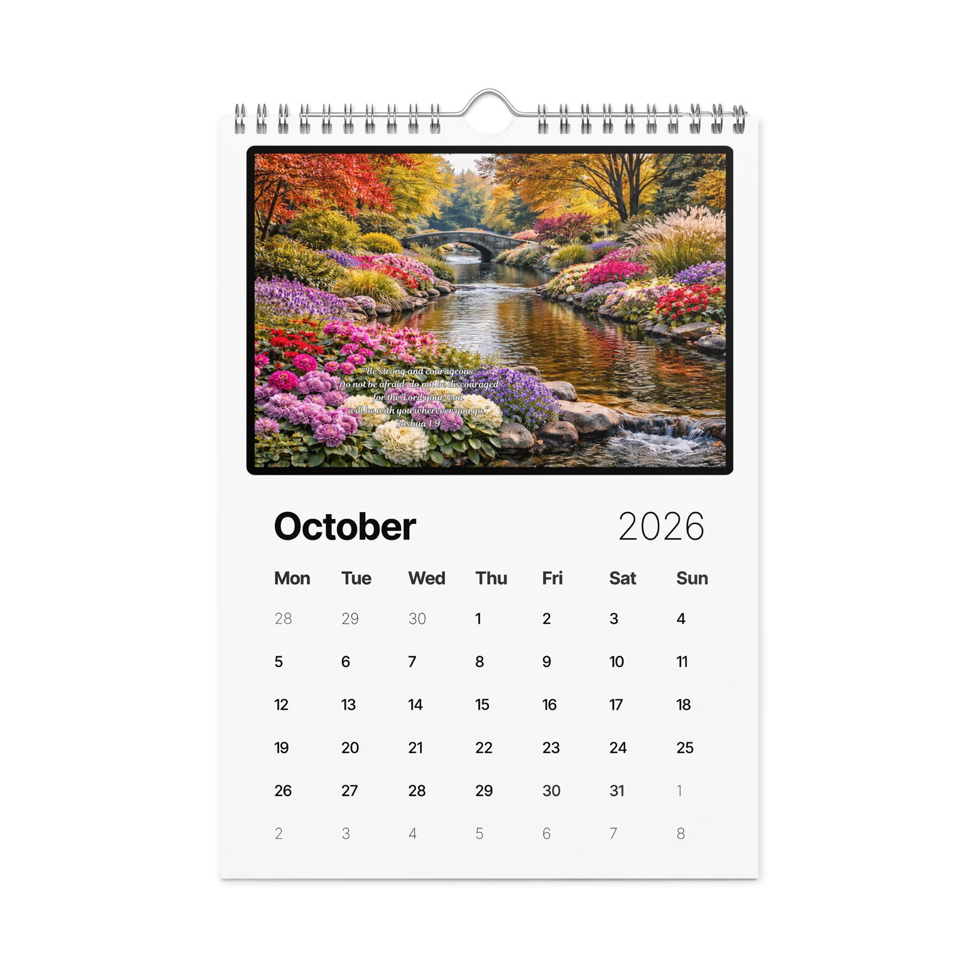 Gardens of Eden 2026 Wall Calendar product image (12)