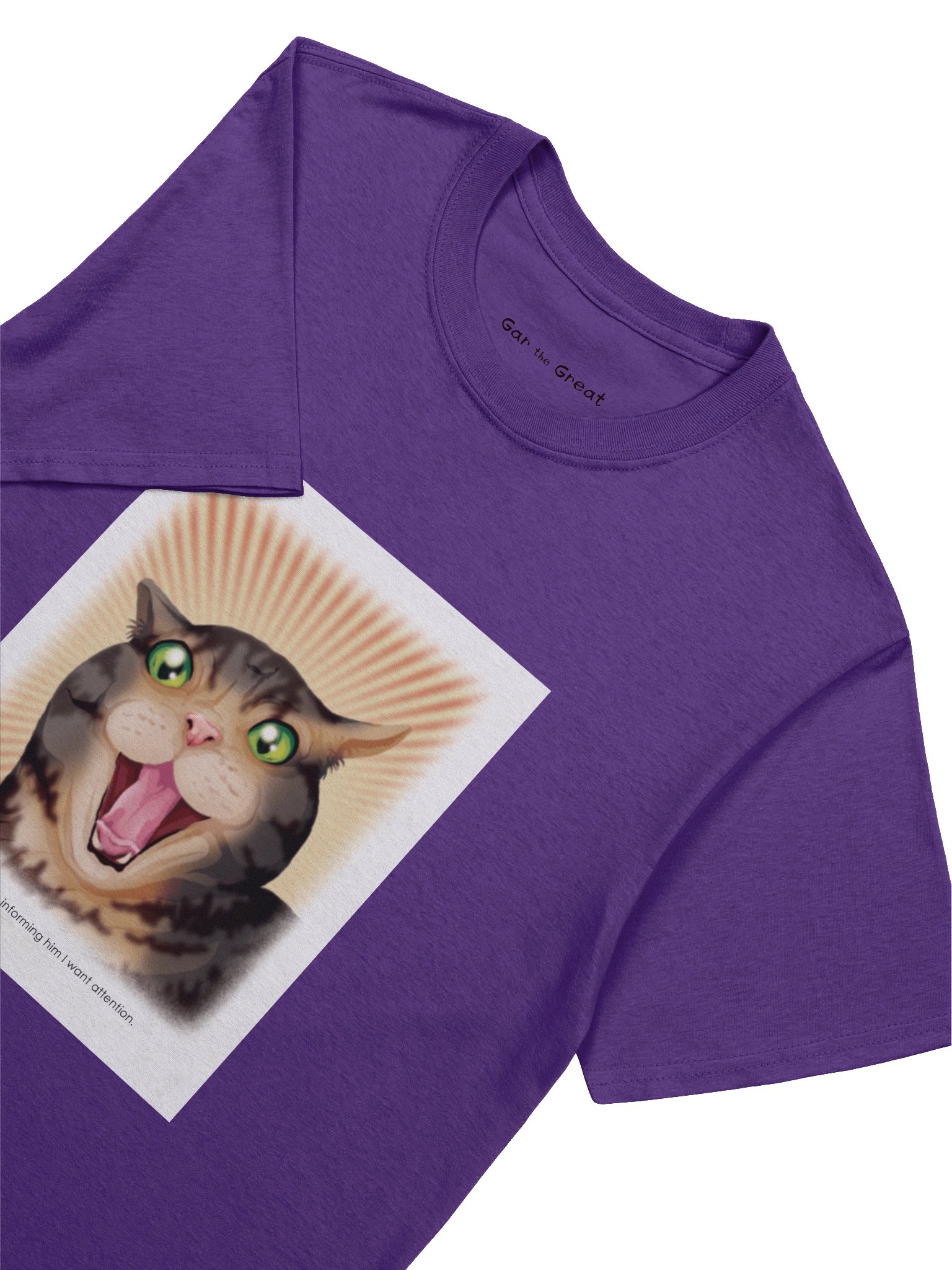Gar the Great I Want Attention T-Shirt product image (23)