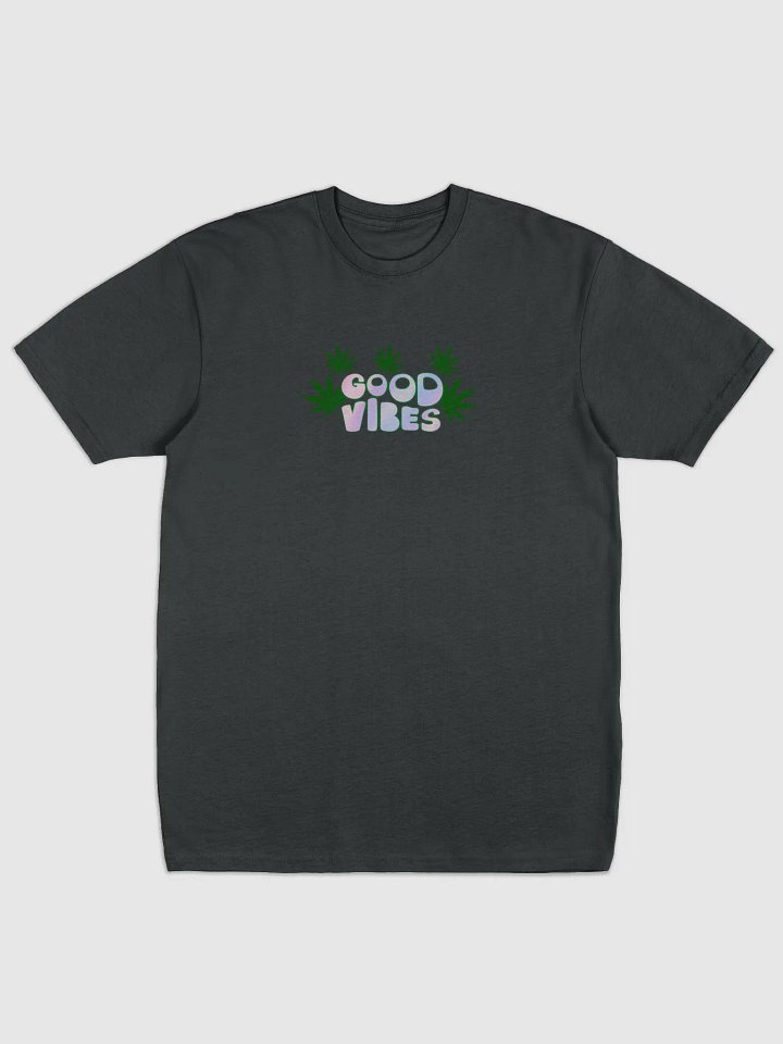 Good Vibes Cannabis Leaves Men's Tee product image (1)