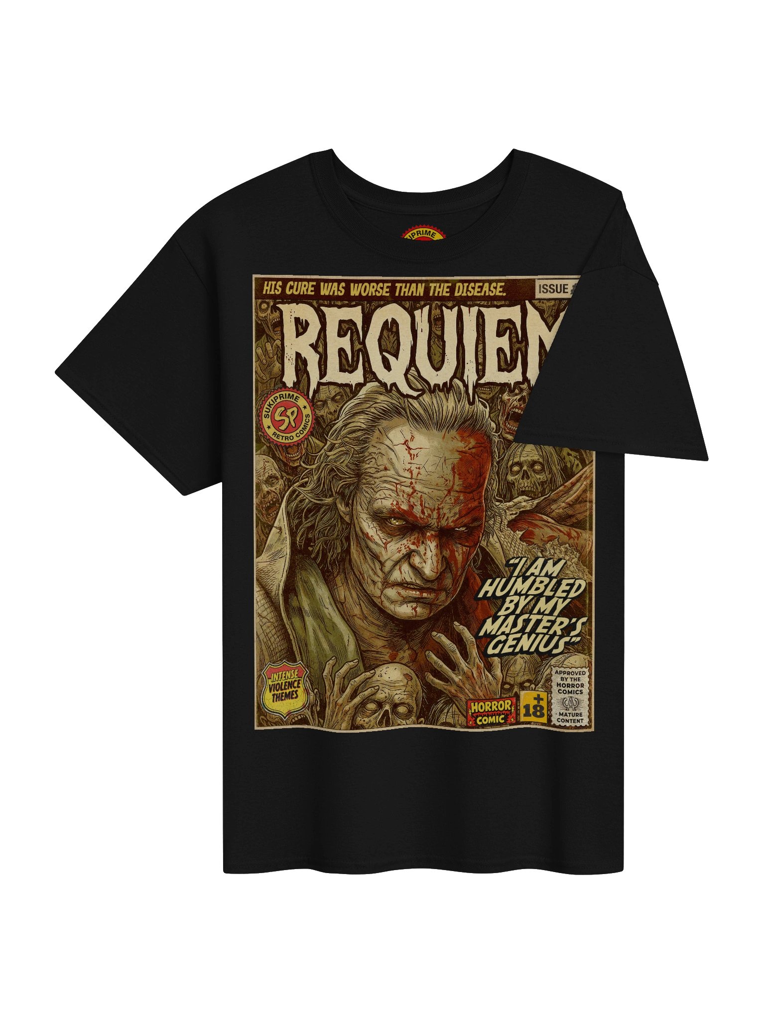 Resident Evil Requiem Victor Gideon Comic Art T-Shirt product image (4)