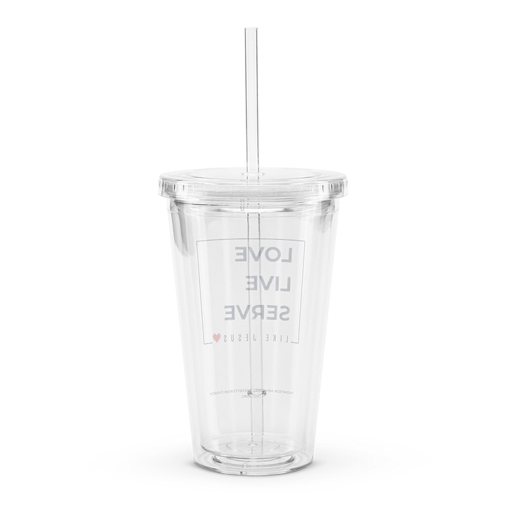 Love. Live. Serve. Like Jesus 16oz. Plastic Tumbler product image (2)