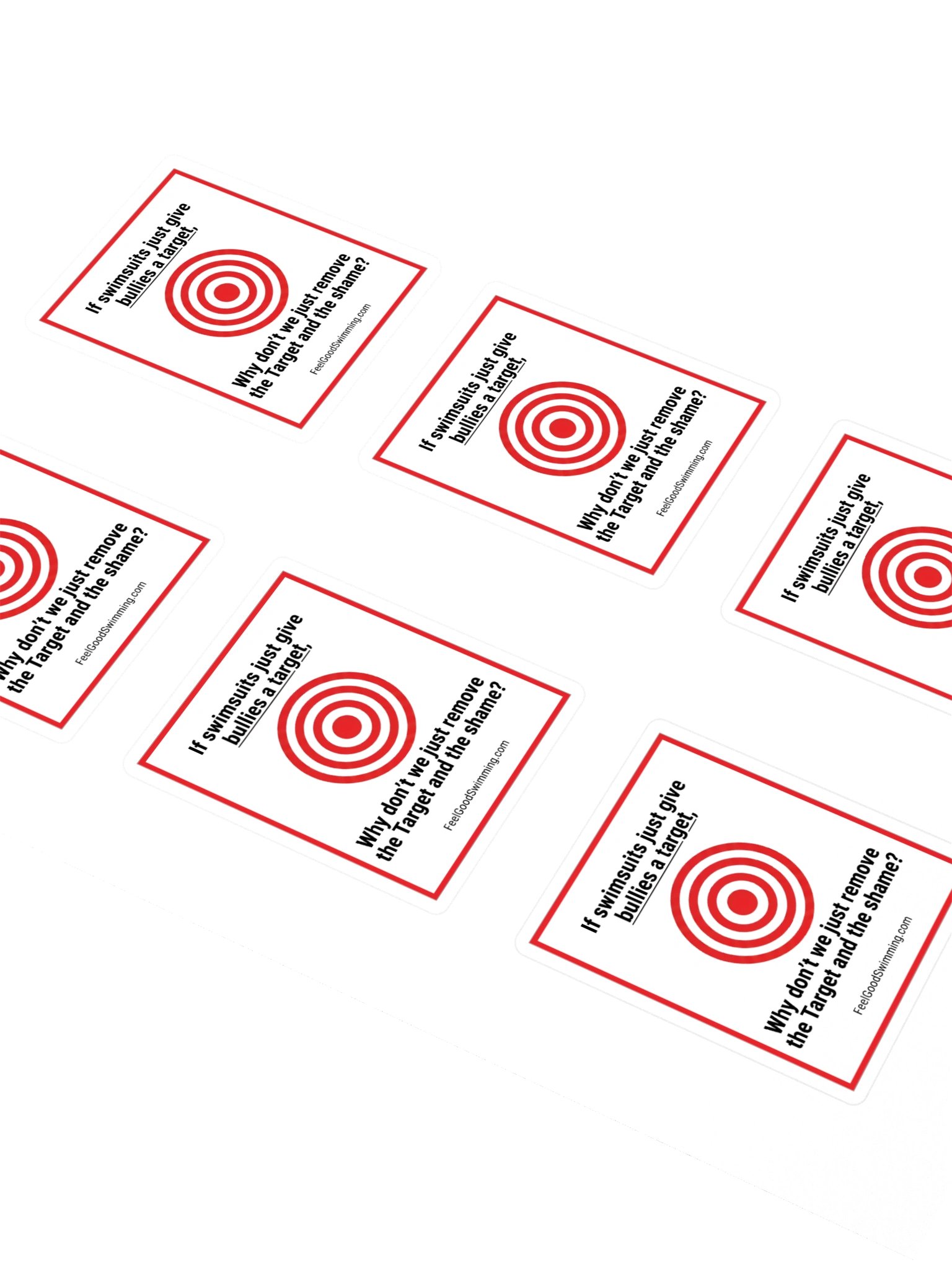The Remove the Target Sticker Set product image (2)
