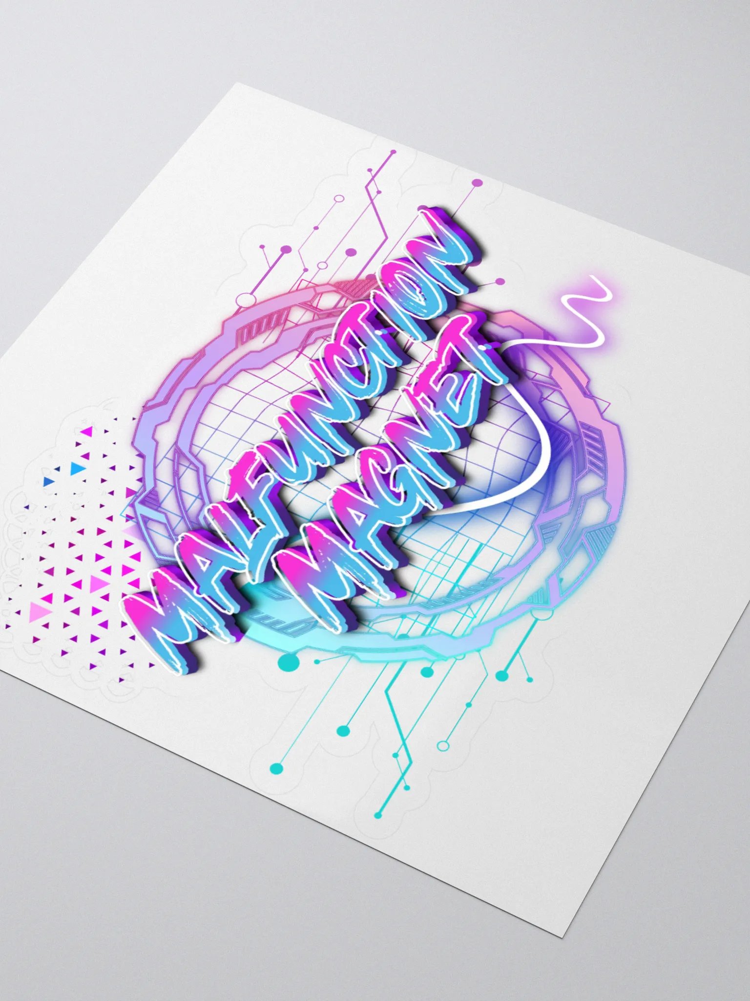Malfunction Magnet Sticker product image (3)
