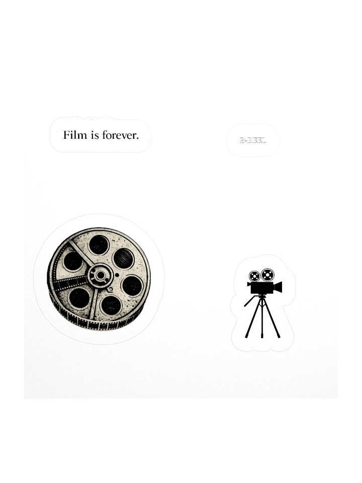 Film Is Forever Cinephile Sticker Sheet product image (1)
