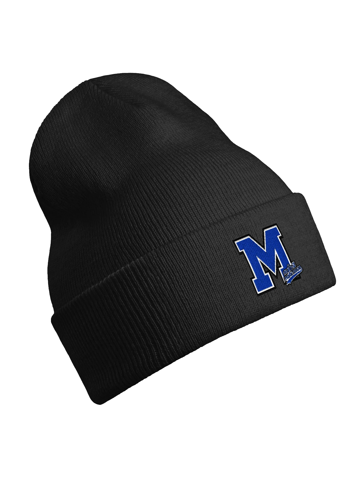 Make It Make Sense Blue M Cuffed Beanie product image (44)