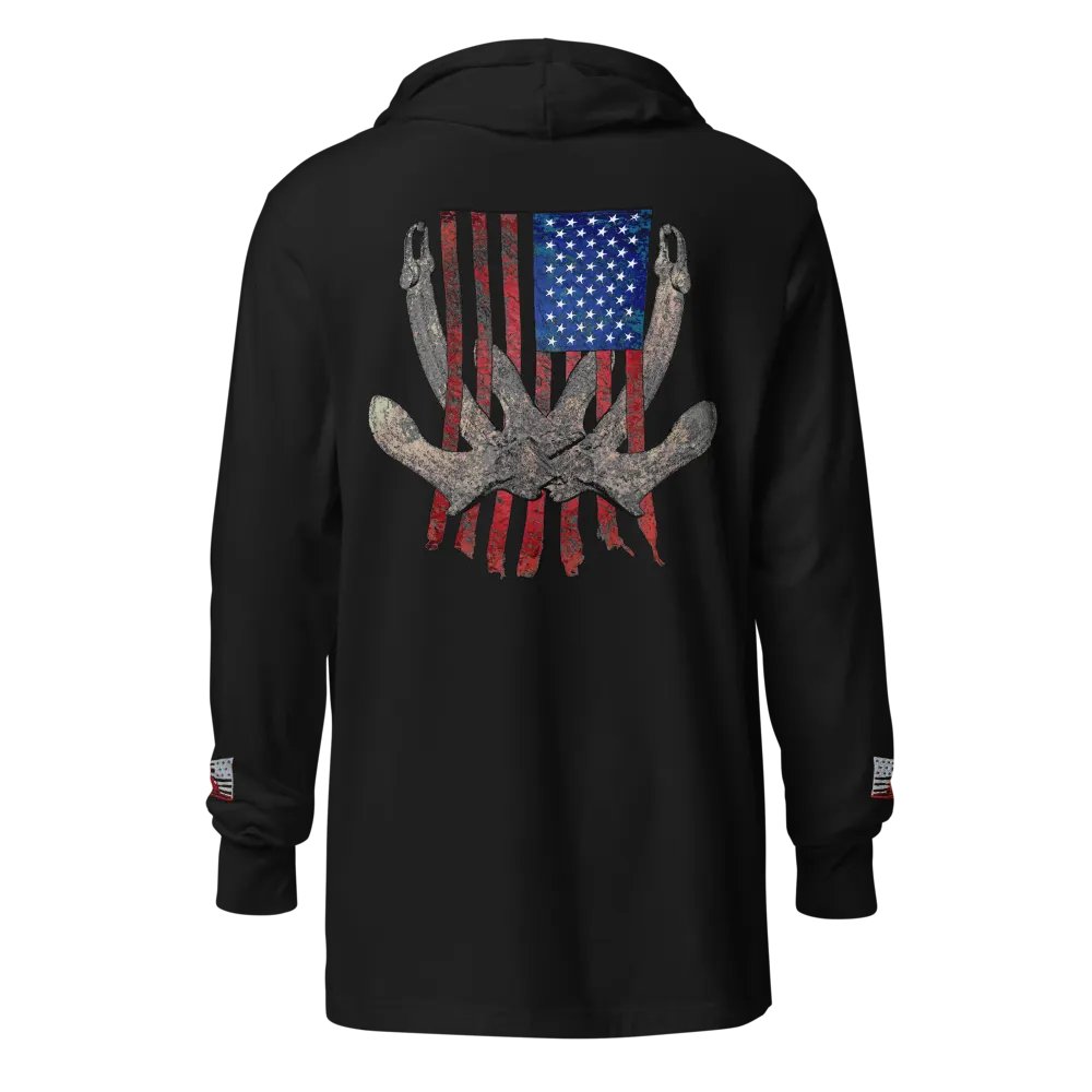2 Anchor & American Flag – Maritime Heritage | Twin Anchor Apparel product image (1)