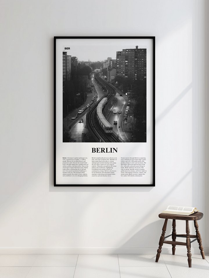 Berlin 05 Newspaper Poster product image (2)