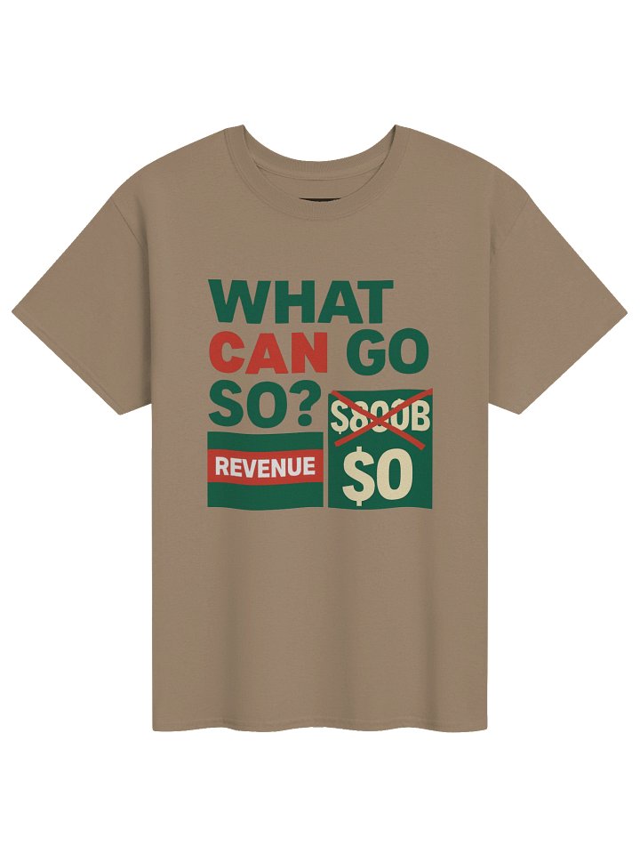 What Can Go So? Budget Debate T-Shirt product image (21)