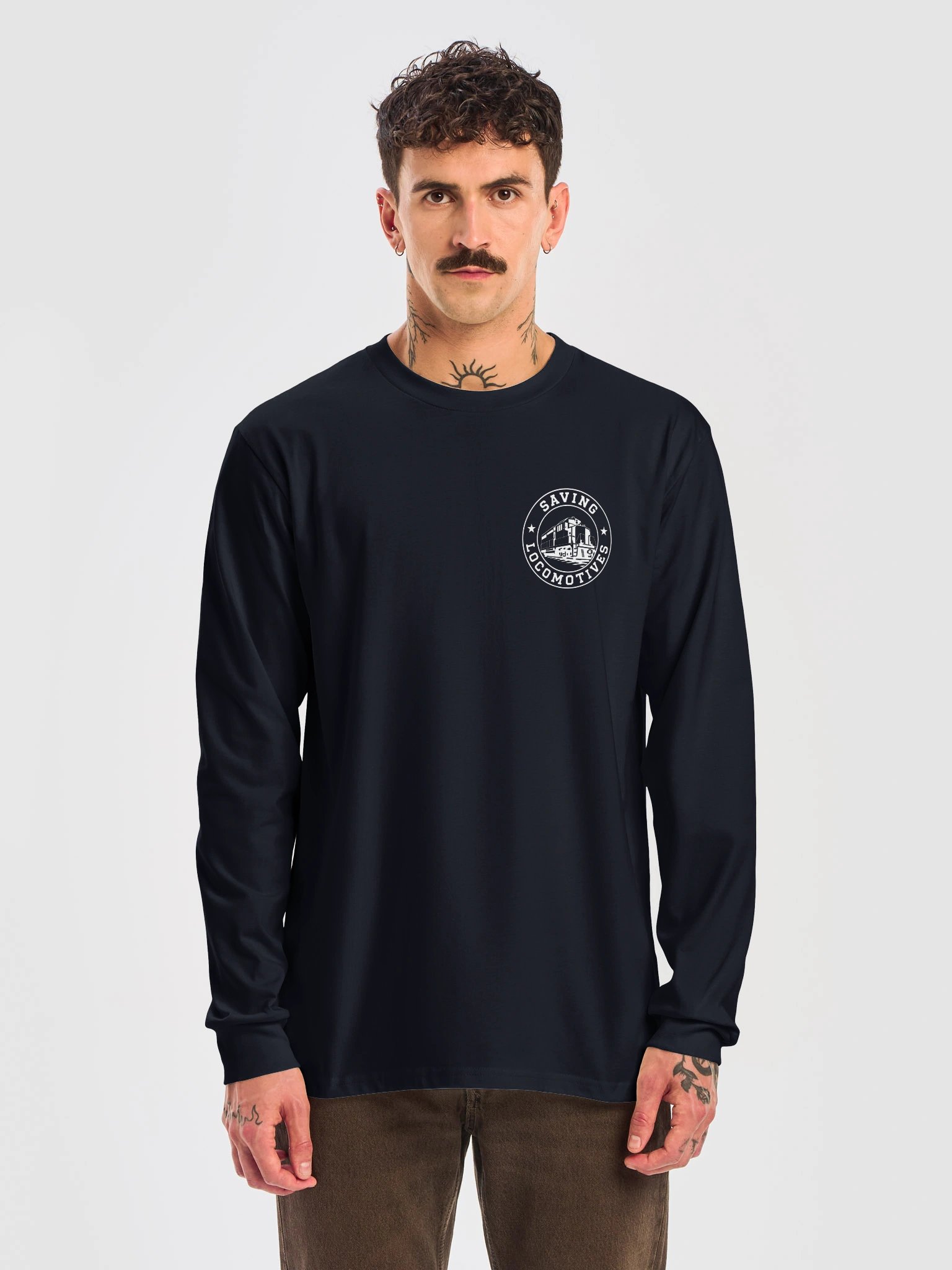 Saving Locomotives Logo Long Sleeve Tee product image (10)