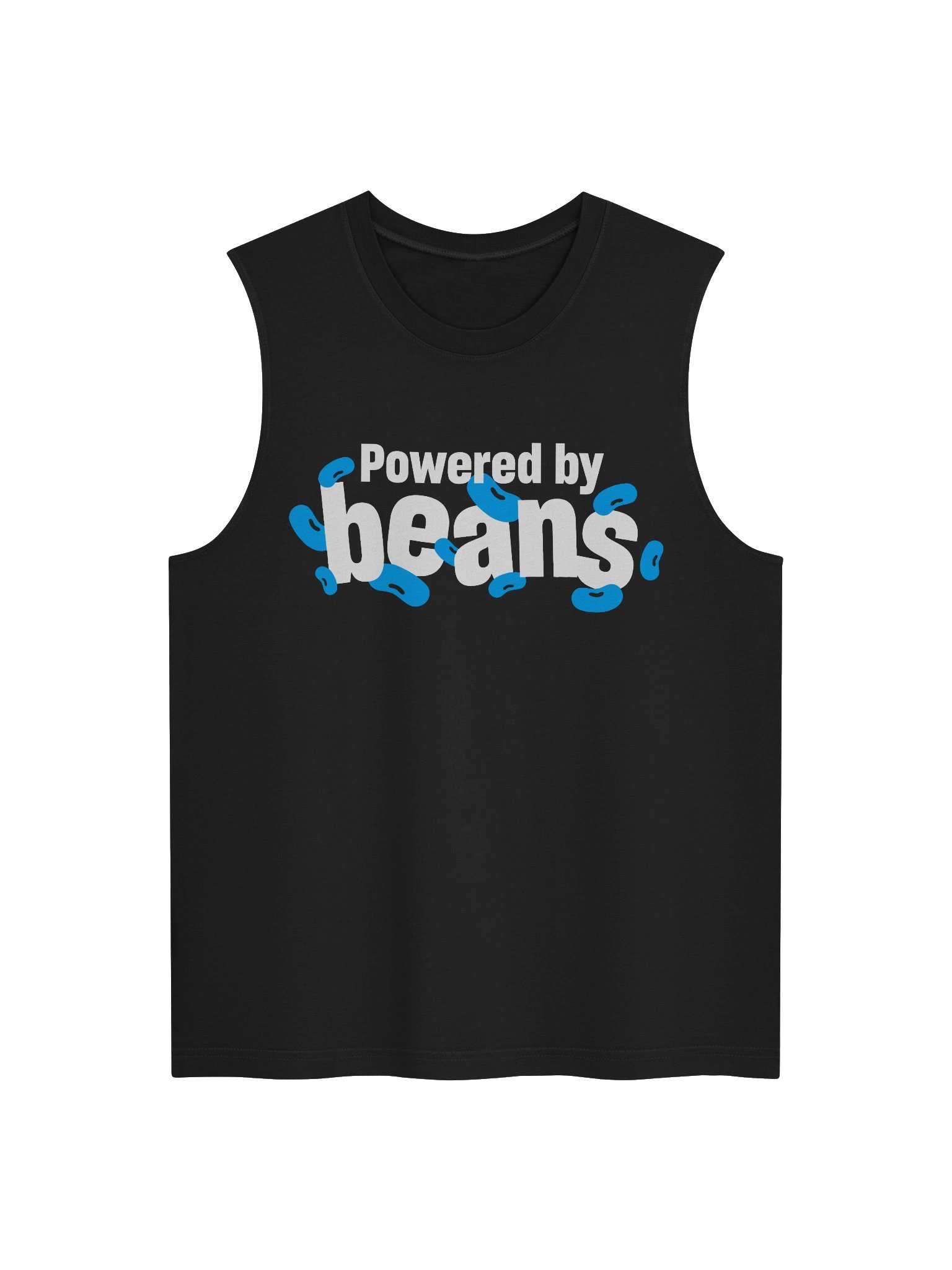 Powered by beans - Tank top product image (1)