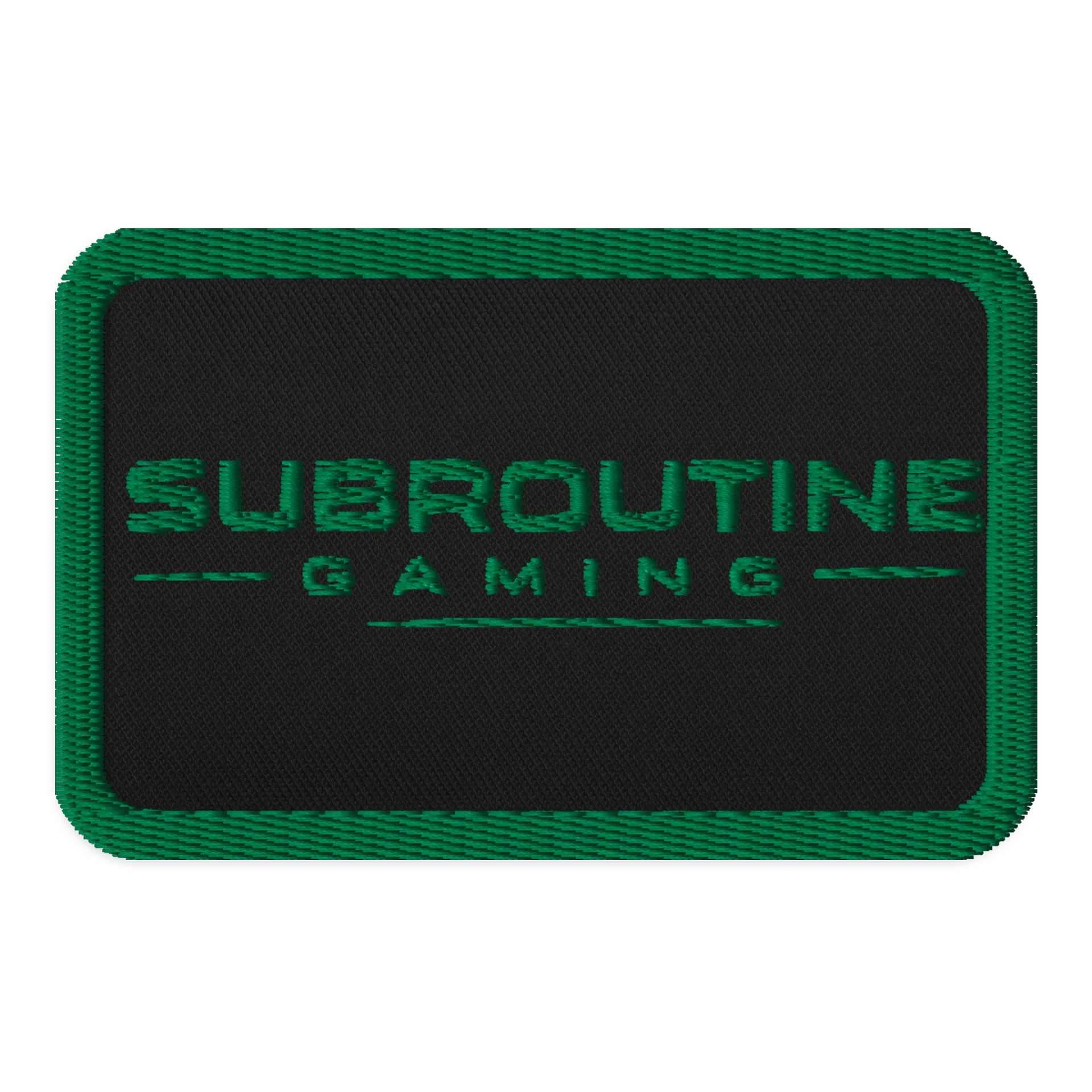 Subroutine Gaming Embroidered Patch product image (1)