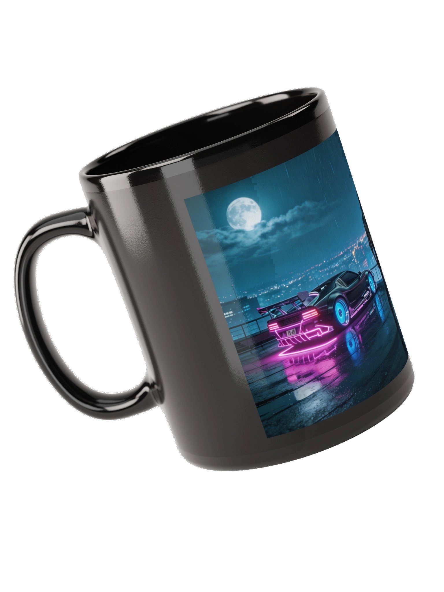 Tony Stallone | TS-69 Rooftop | Black Glossy Mug product image (5)