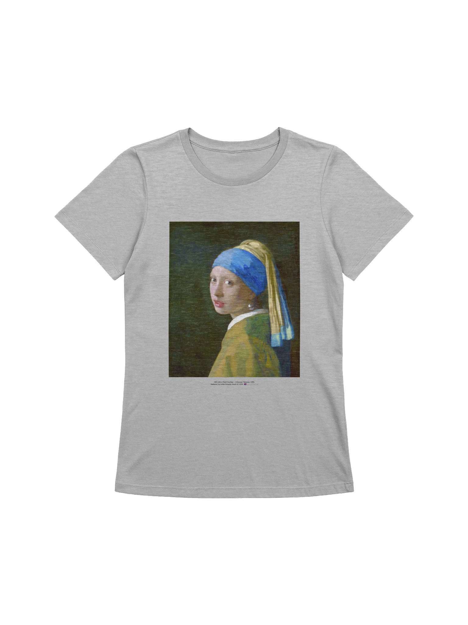 Girl with a Pearl Earring — Women's T-Shirt product image (1)