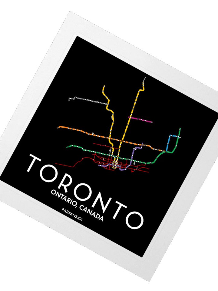 The Rail Fans Canada Transit Sticker - Toronto product image (4)