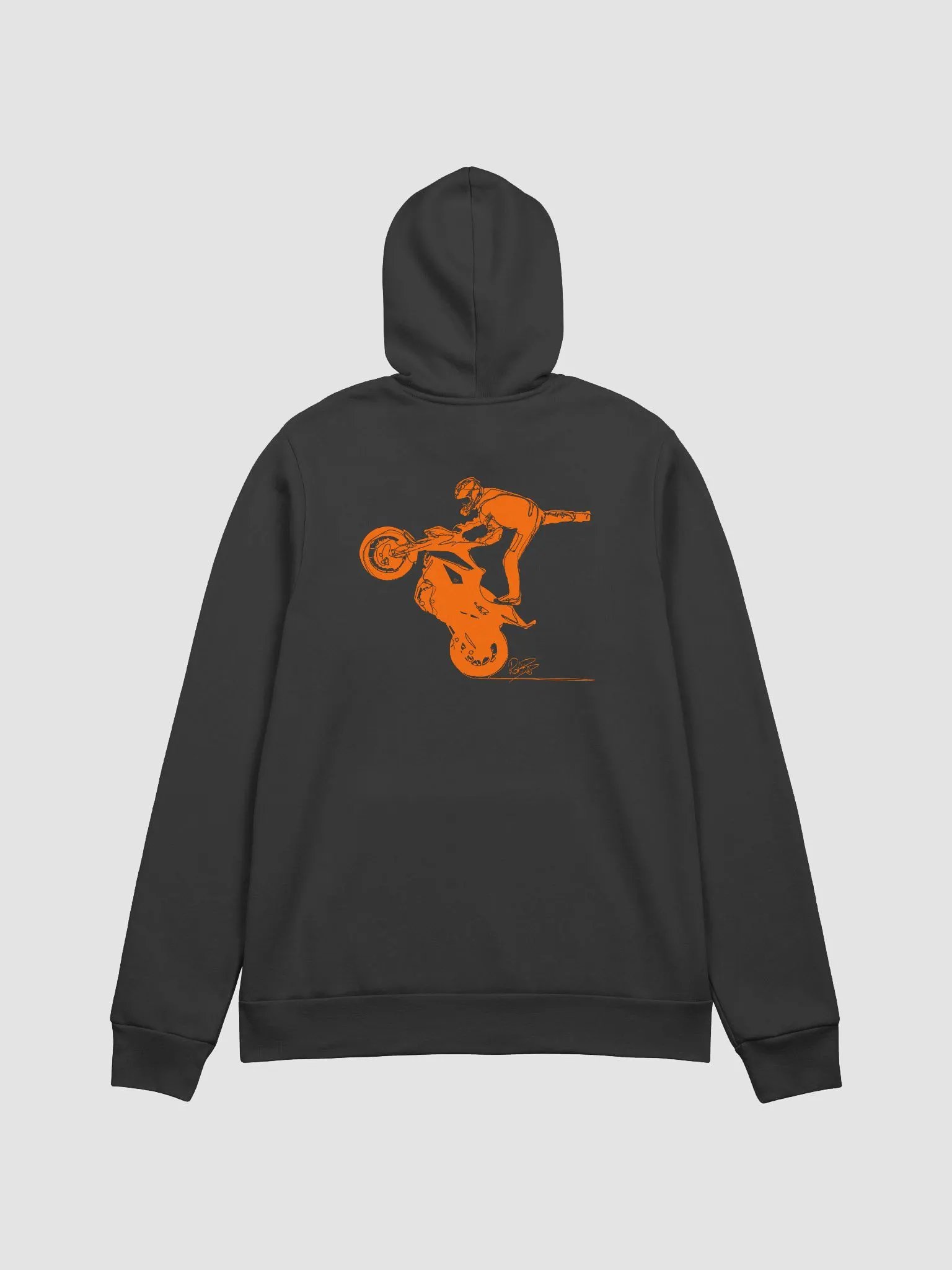 STUNT (Orange) Hoodie product image (2)